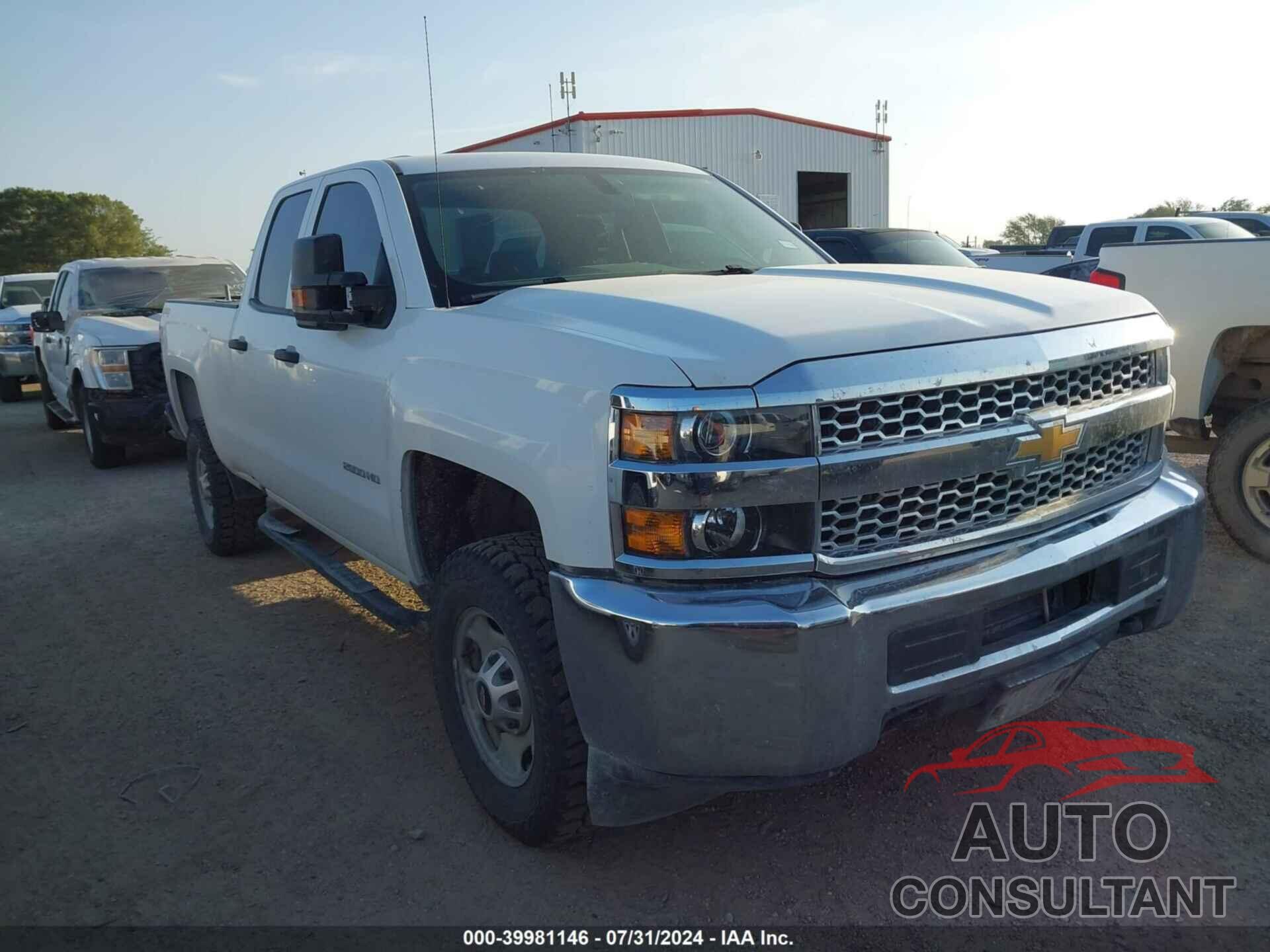 CHEVROLET SILVERADO 2500HD 2019 - 2GC2KREG9K1118780