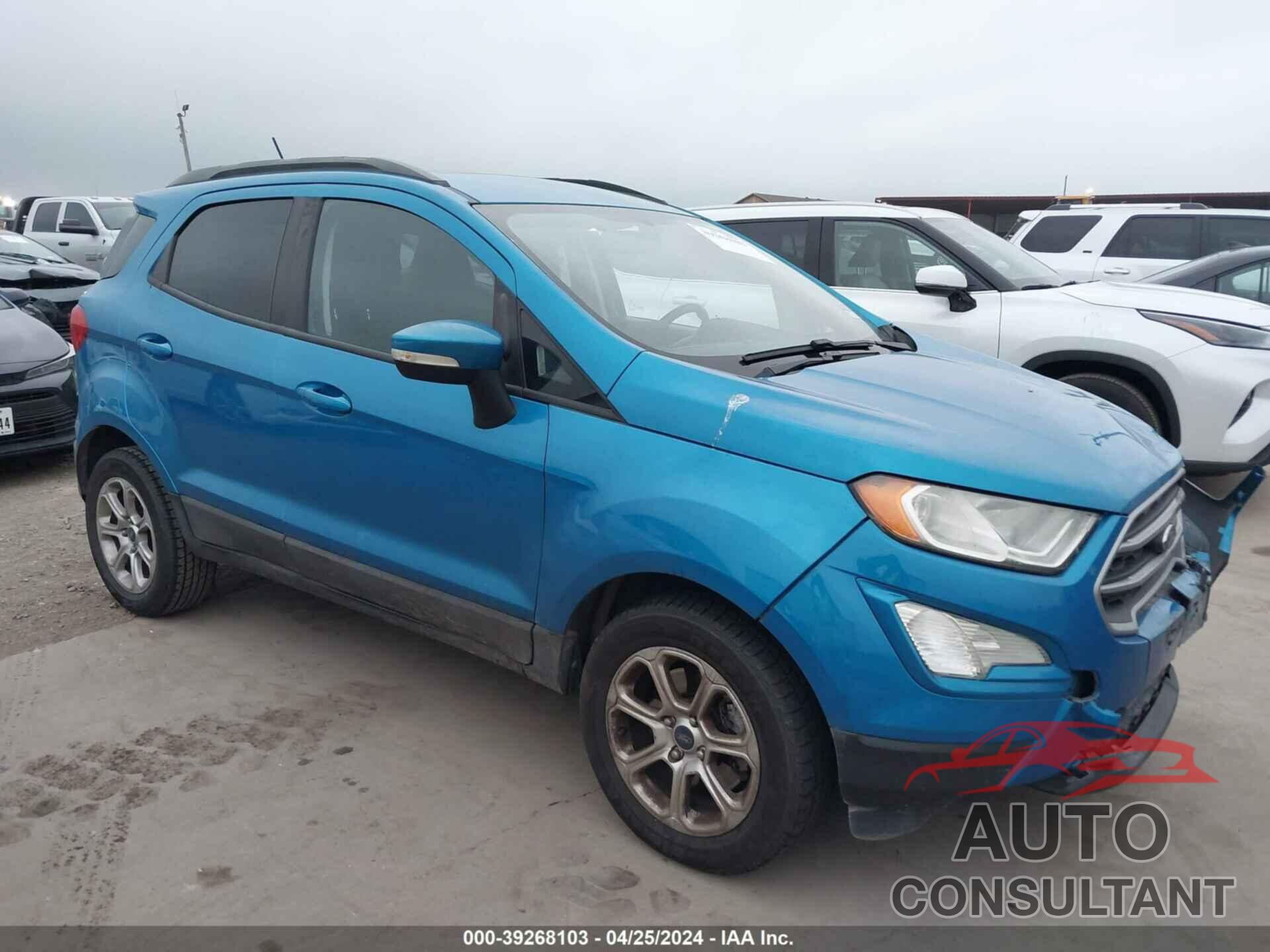 FORD ECOSPORT 2018 - MAJ3P1TE9JC174340