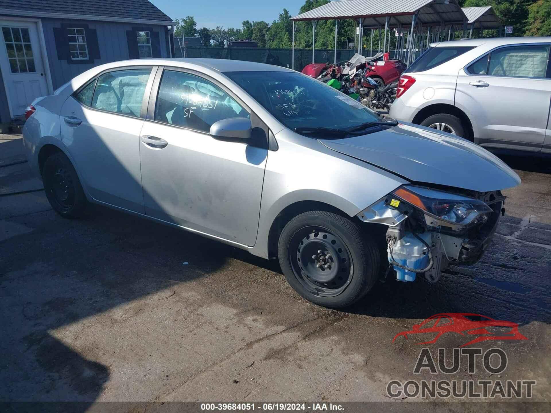 TOYOTA COROLLA 2016 - 2T1BURHE1GC564502