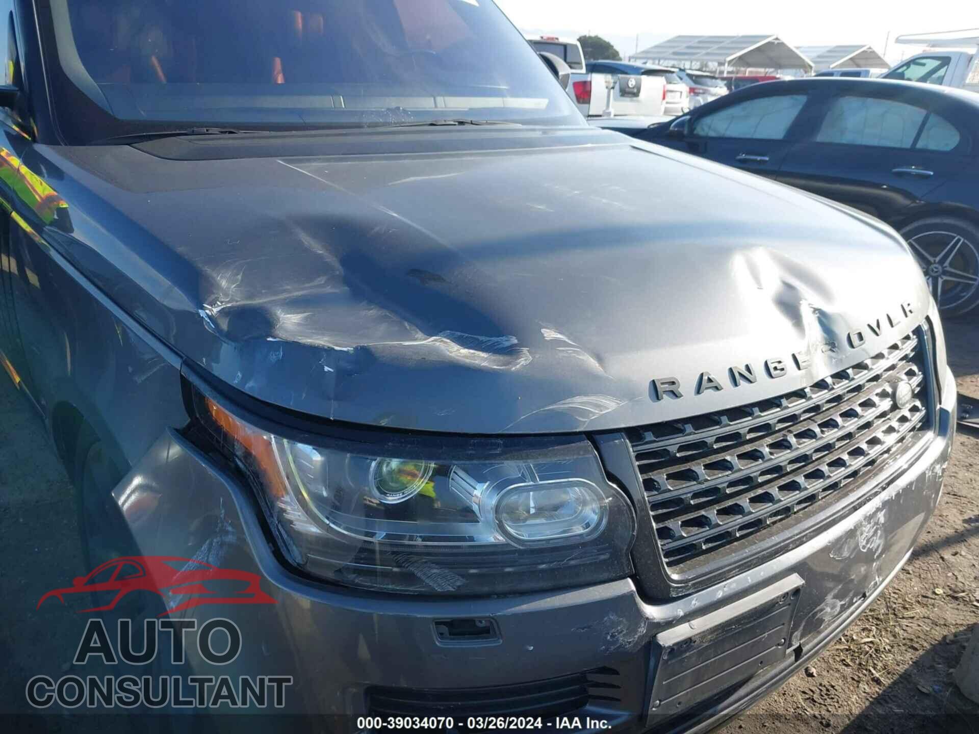 LAND ROVER RANGE ROVER 2016 - SALGS2EF6GA265486