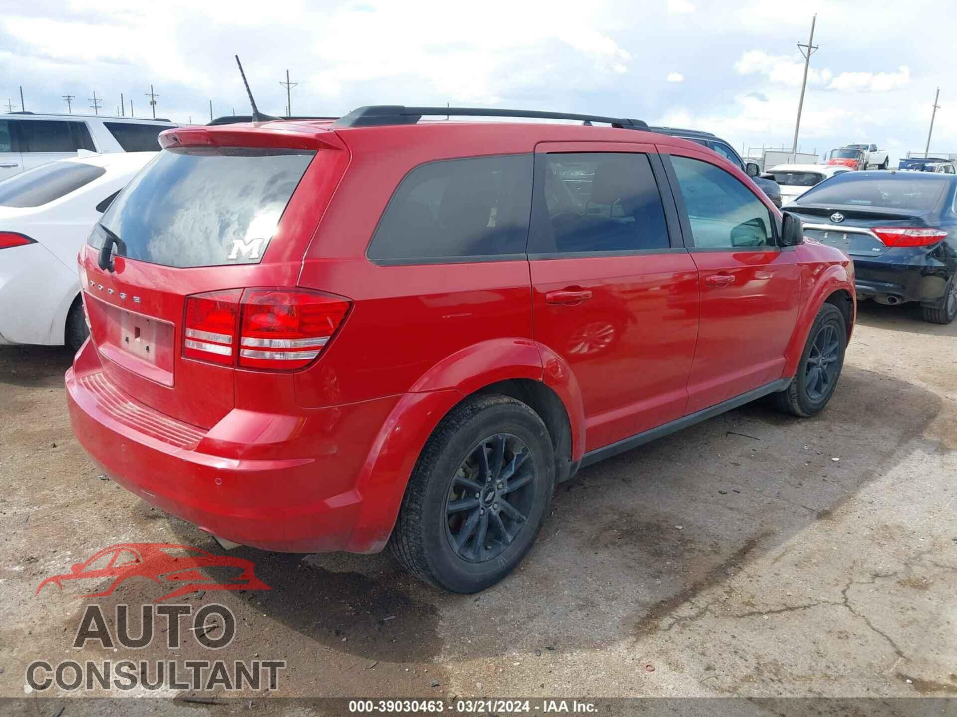 DODGE JOURNEY 2020 - 3C4PDCABXLT249322