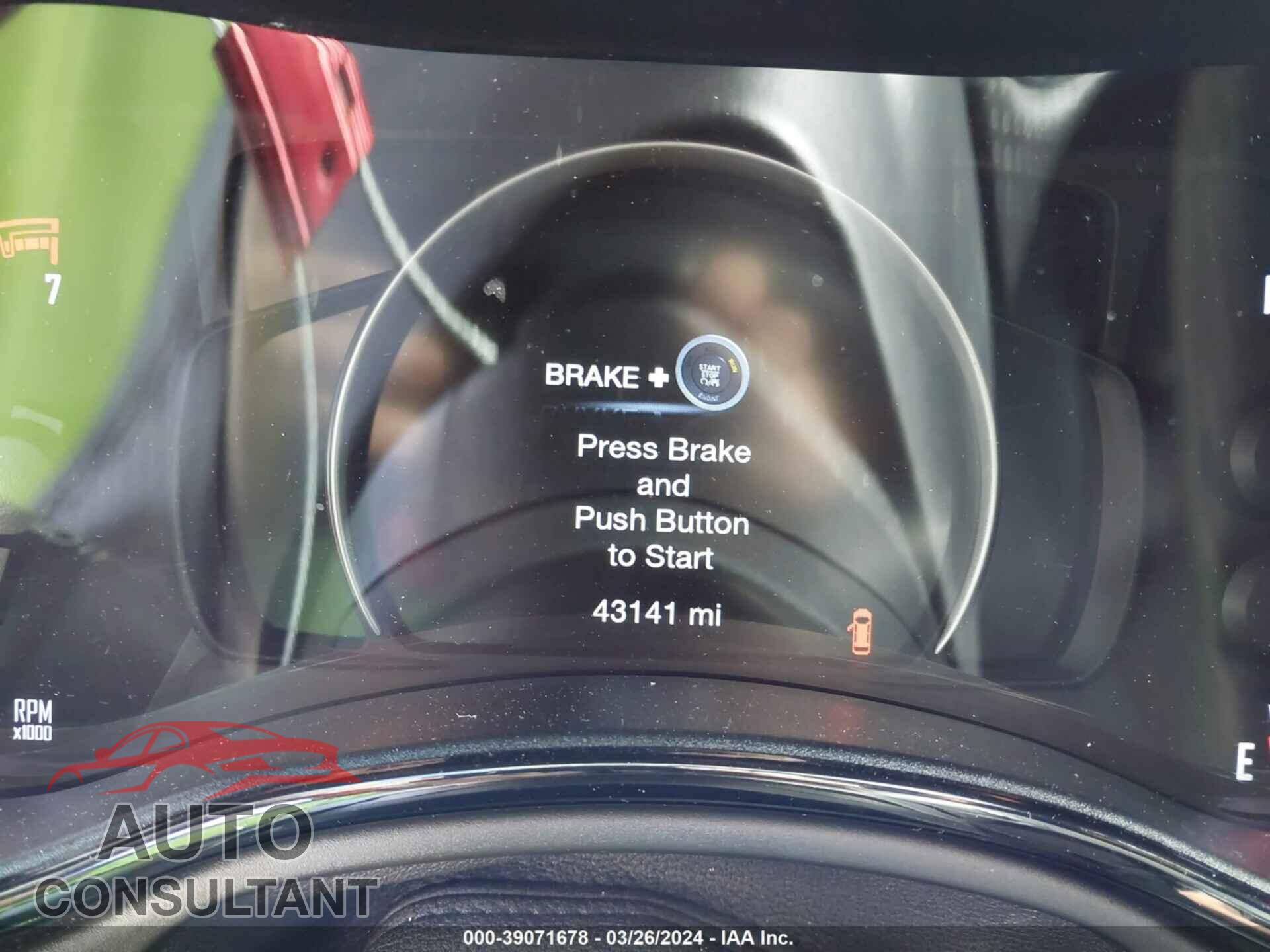 DODGE DURANGO 2021 - 1C4RDHAG8MC845673