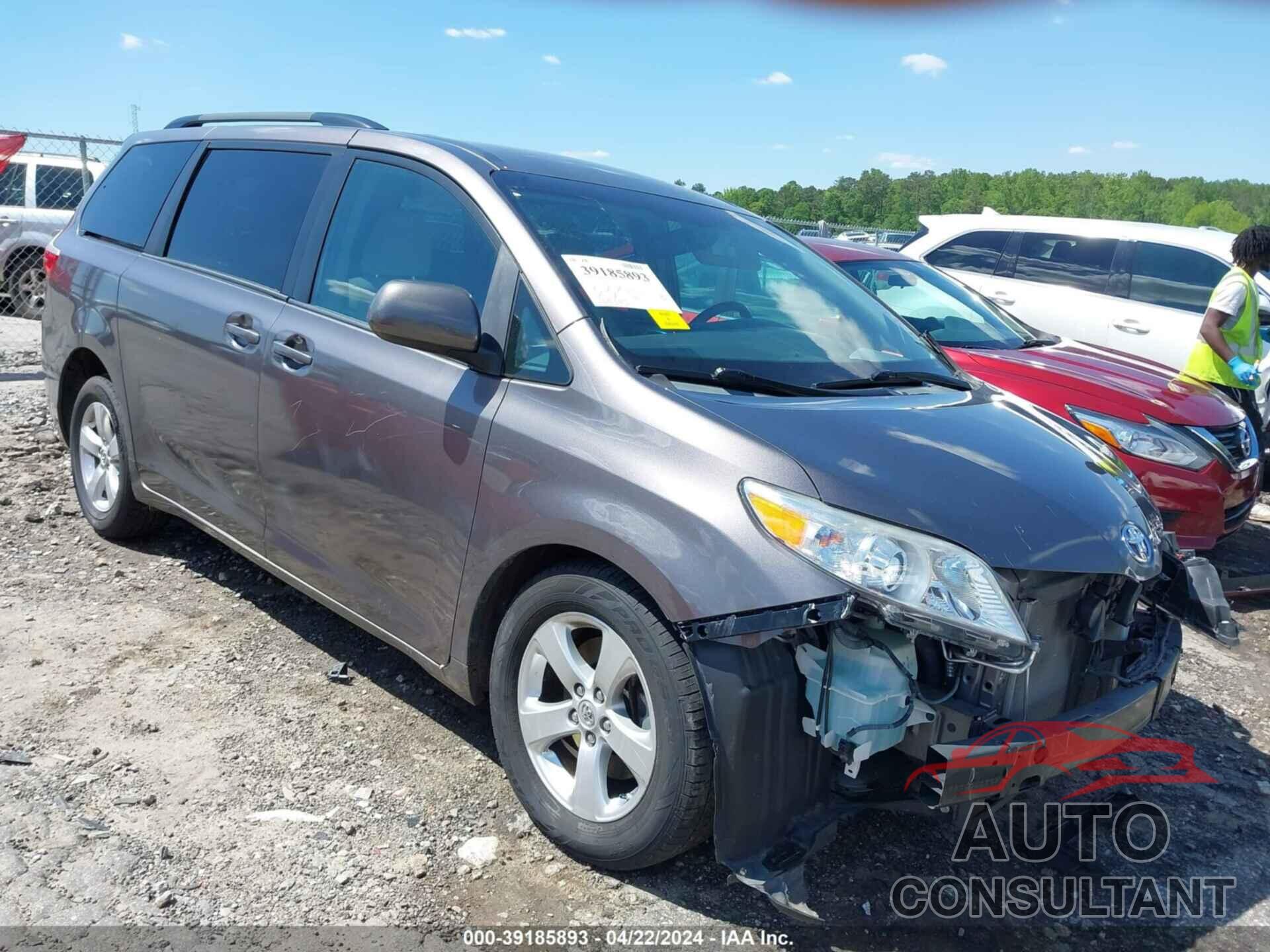 TOYOTA SIENNA 2016 - 5TDKK3DCXGS694096