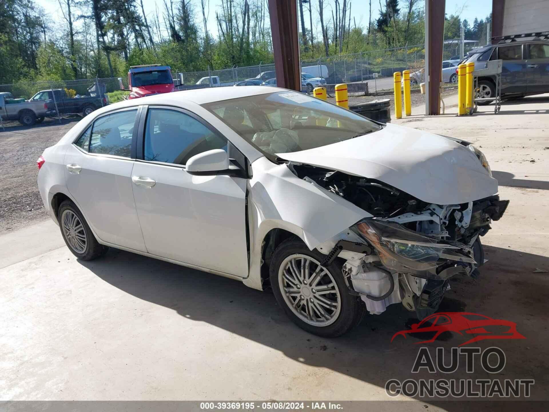 TOYOTA COROLLA 2019 - 2T1BURHE6KC224660