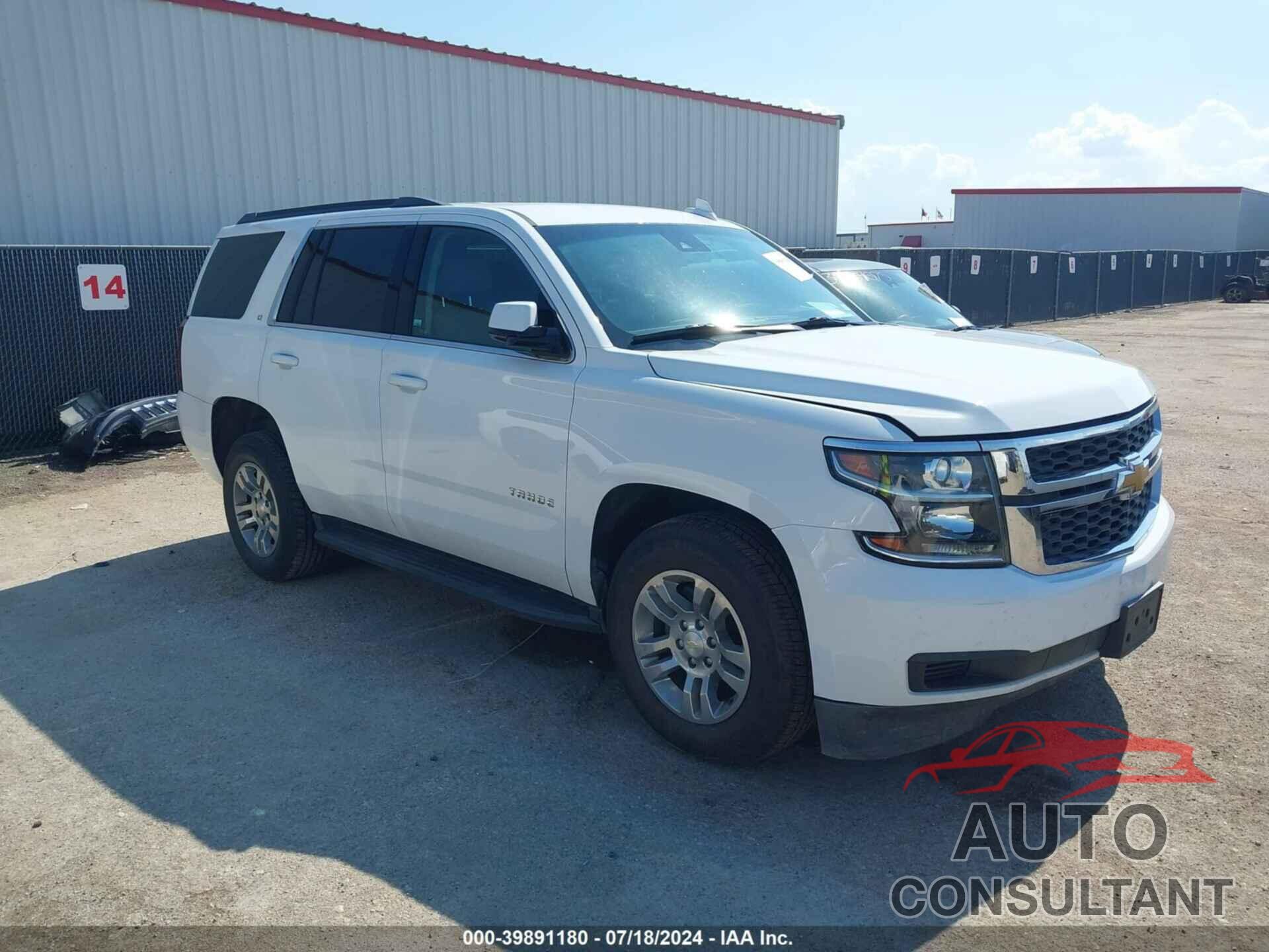 CHEVROLET TAHOE 2018 - 1GNSCBKC0JR145191