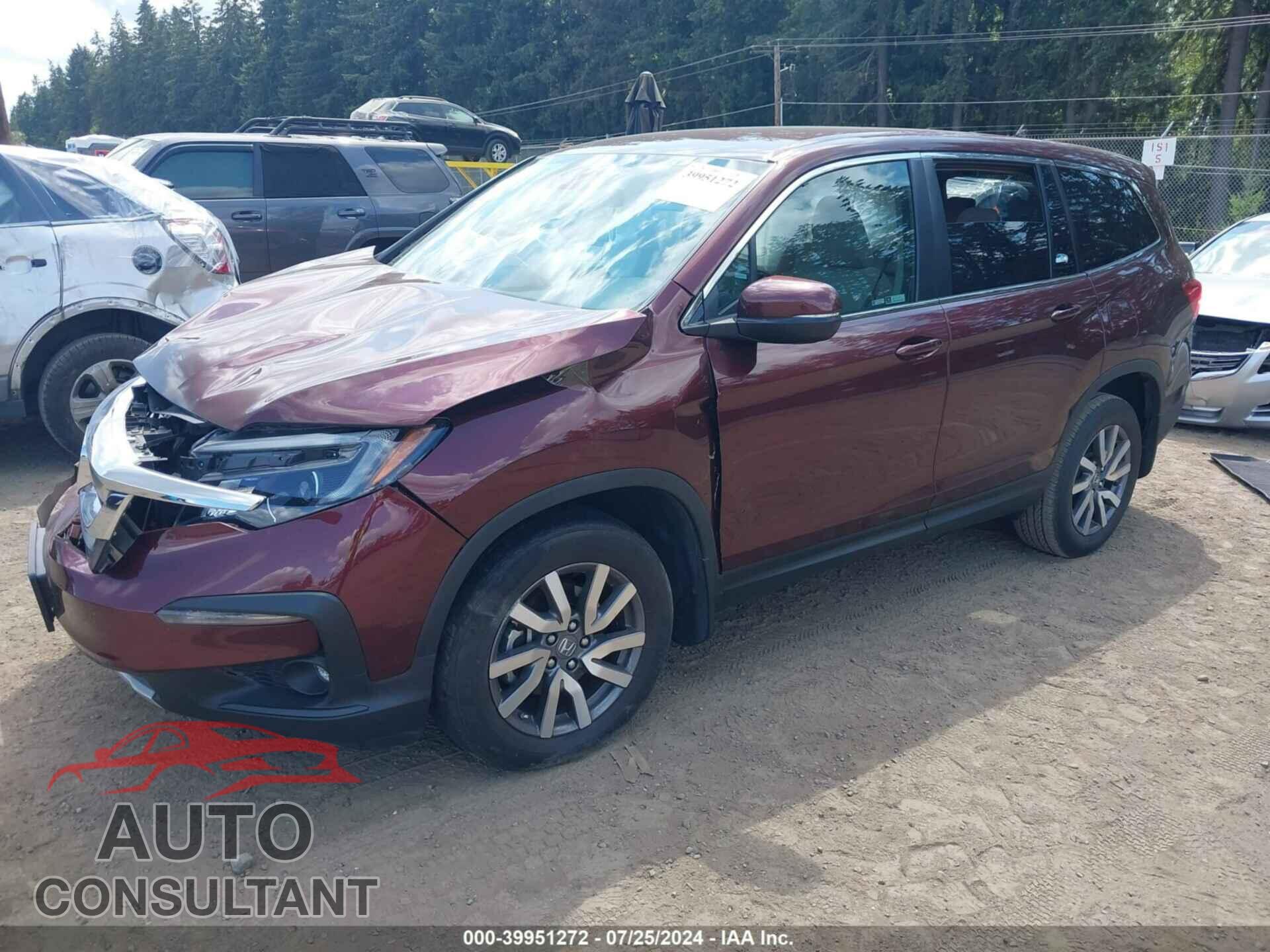 HONDA PILOT 2020 - 5FNYF6H37LB020478