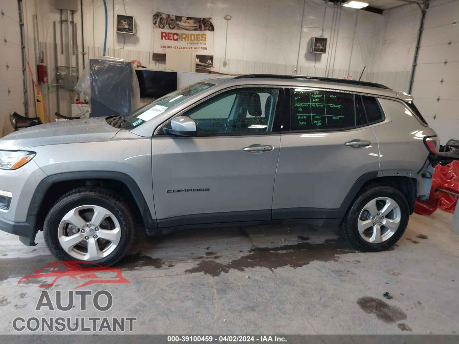 JEEP COMPASS 2020 - 3C4NJDBB7LT156228
