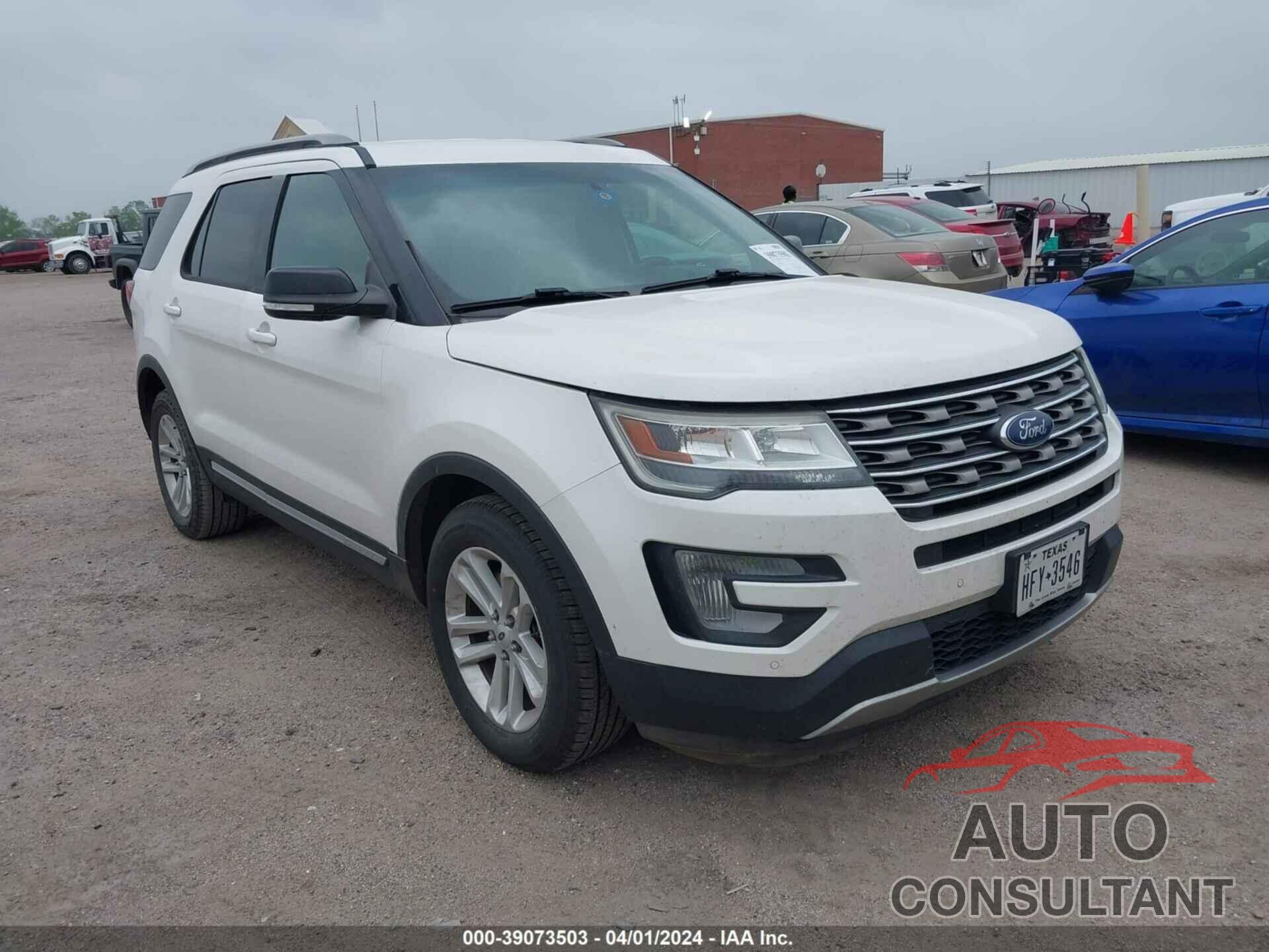 FORD EXPLORER 2016 - 1FM5K7D82GGD01374