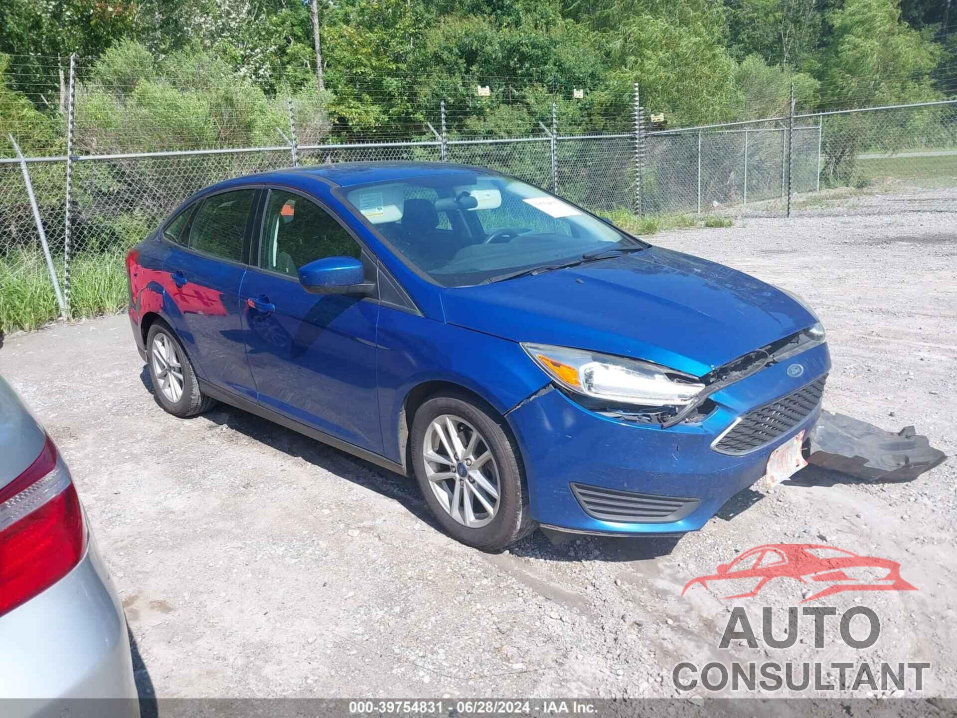 FORD FOCUS 2018 - 1FADP3F24JL315915