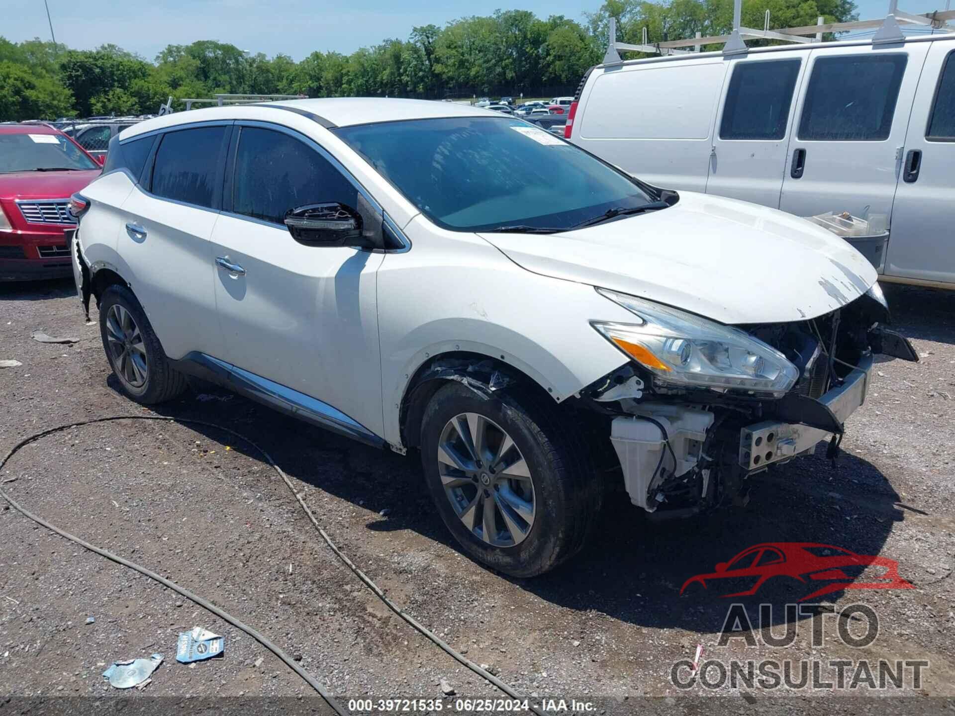 NISSAN MURANO 2016 - 5N1AZ2MG0GN136215