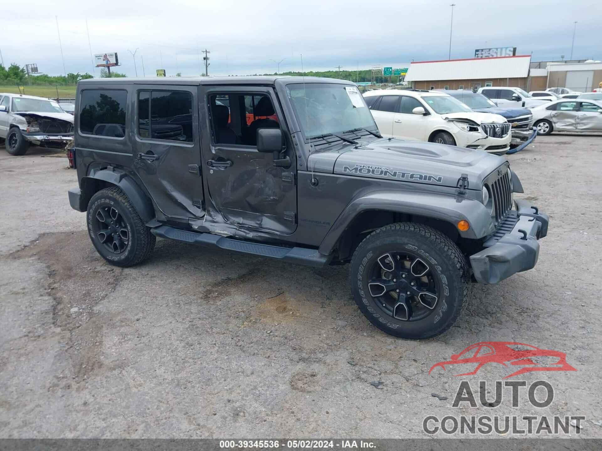 JEEP WRANGLER UNLIMITED 2017 - 1C4BJWEG9HL647425