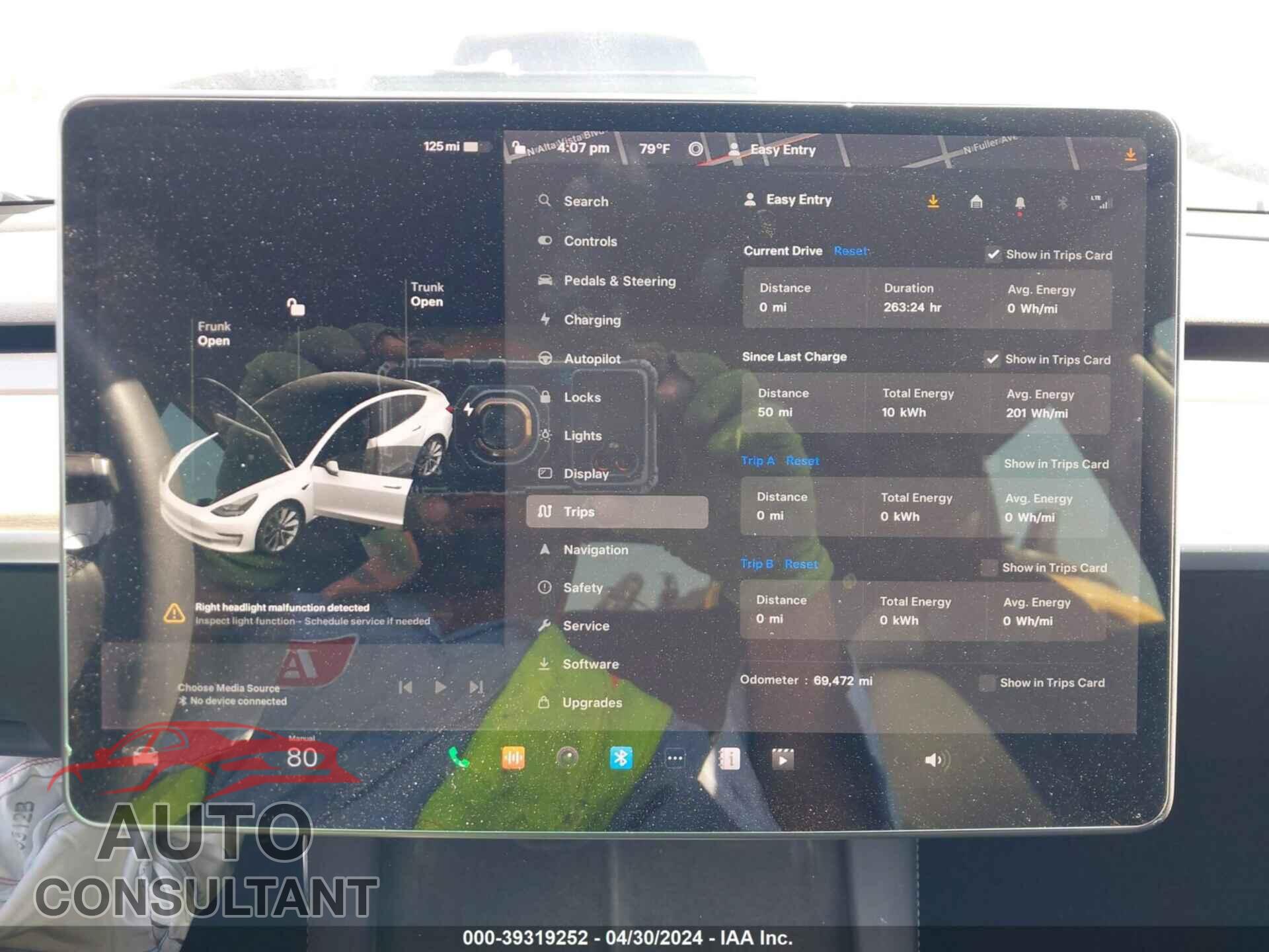 TESLA MODEL 3 2021 - 5YJ3E1EA5MF076357