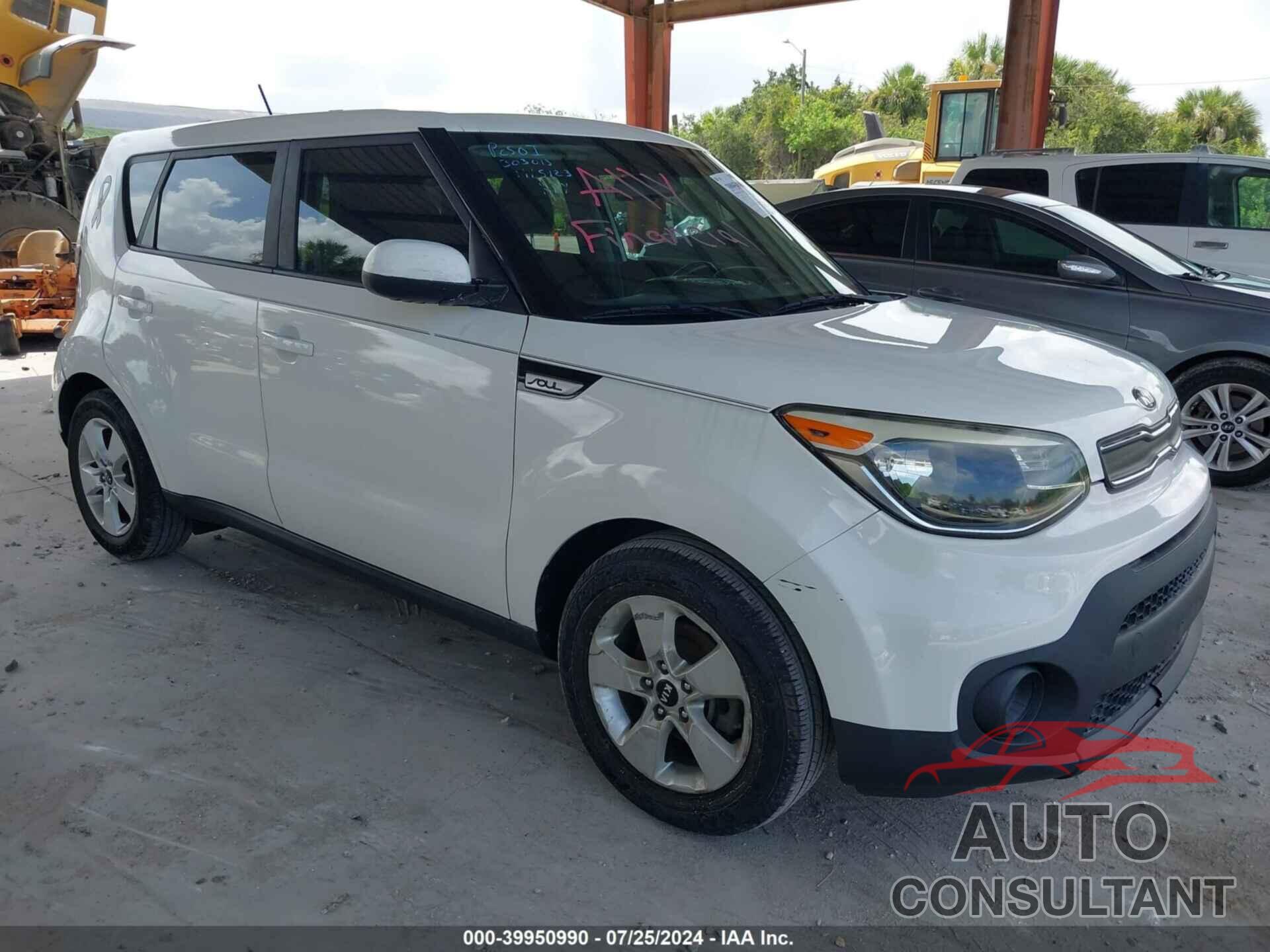 KIA SOUL 2019 - KNDJN2A22K7693813