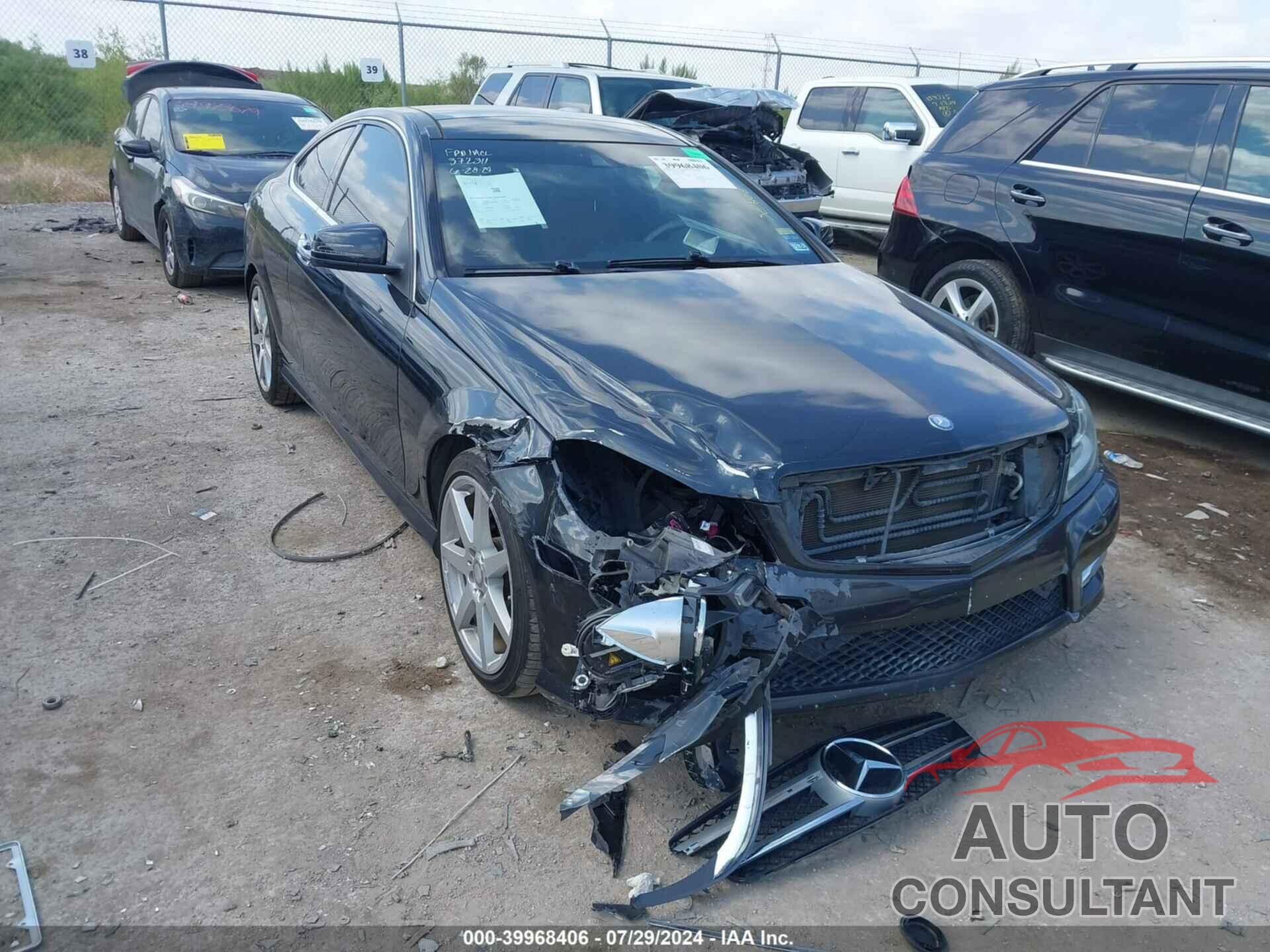 MERCEDES-BENZ C 250 2013 - WDDGJ4HB5DG009644