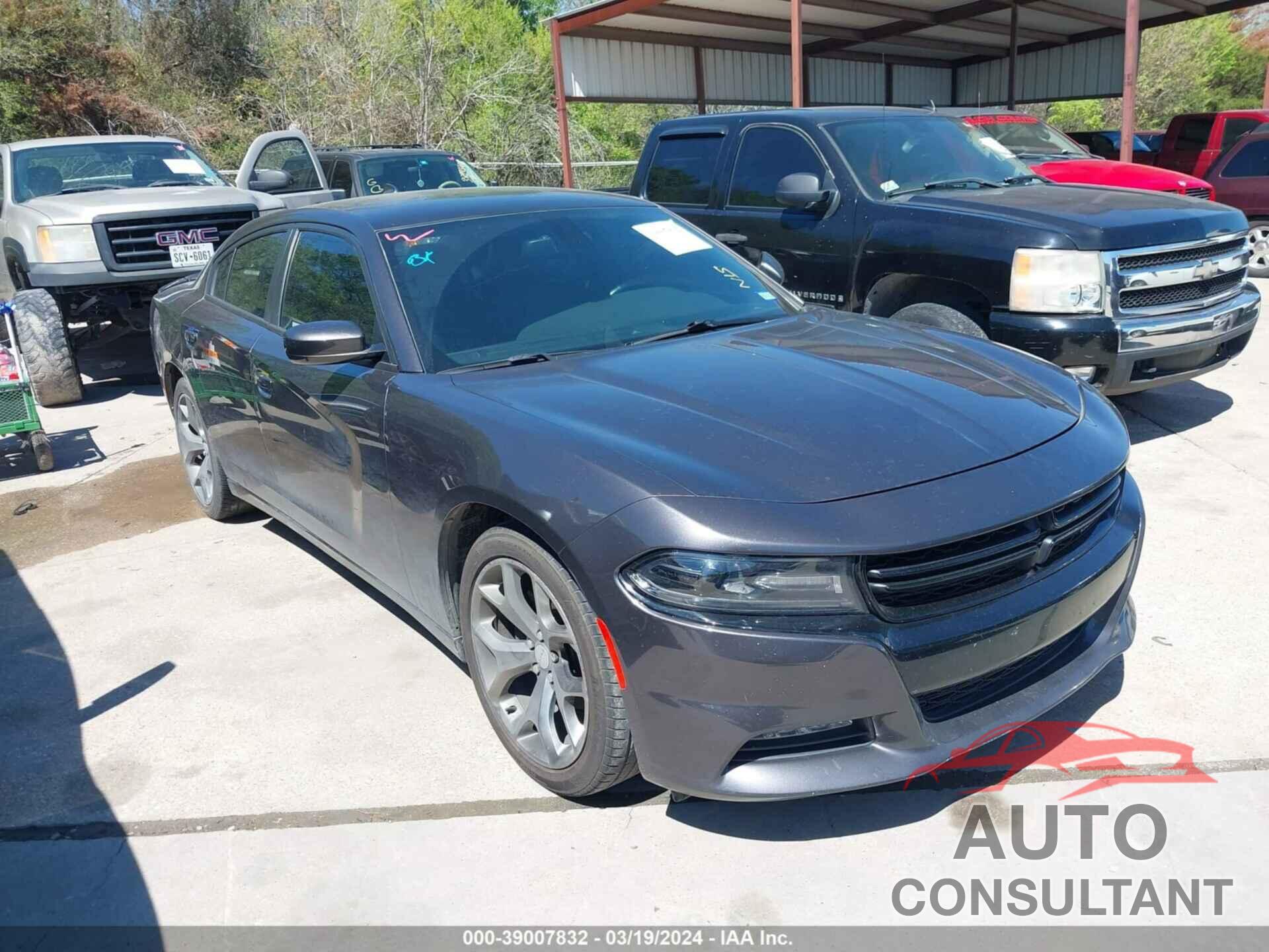 DODGE CHARGER 2016 - 2C3CDXHG3GH129761