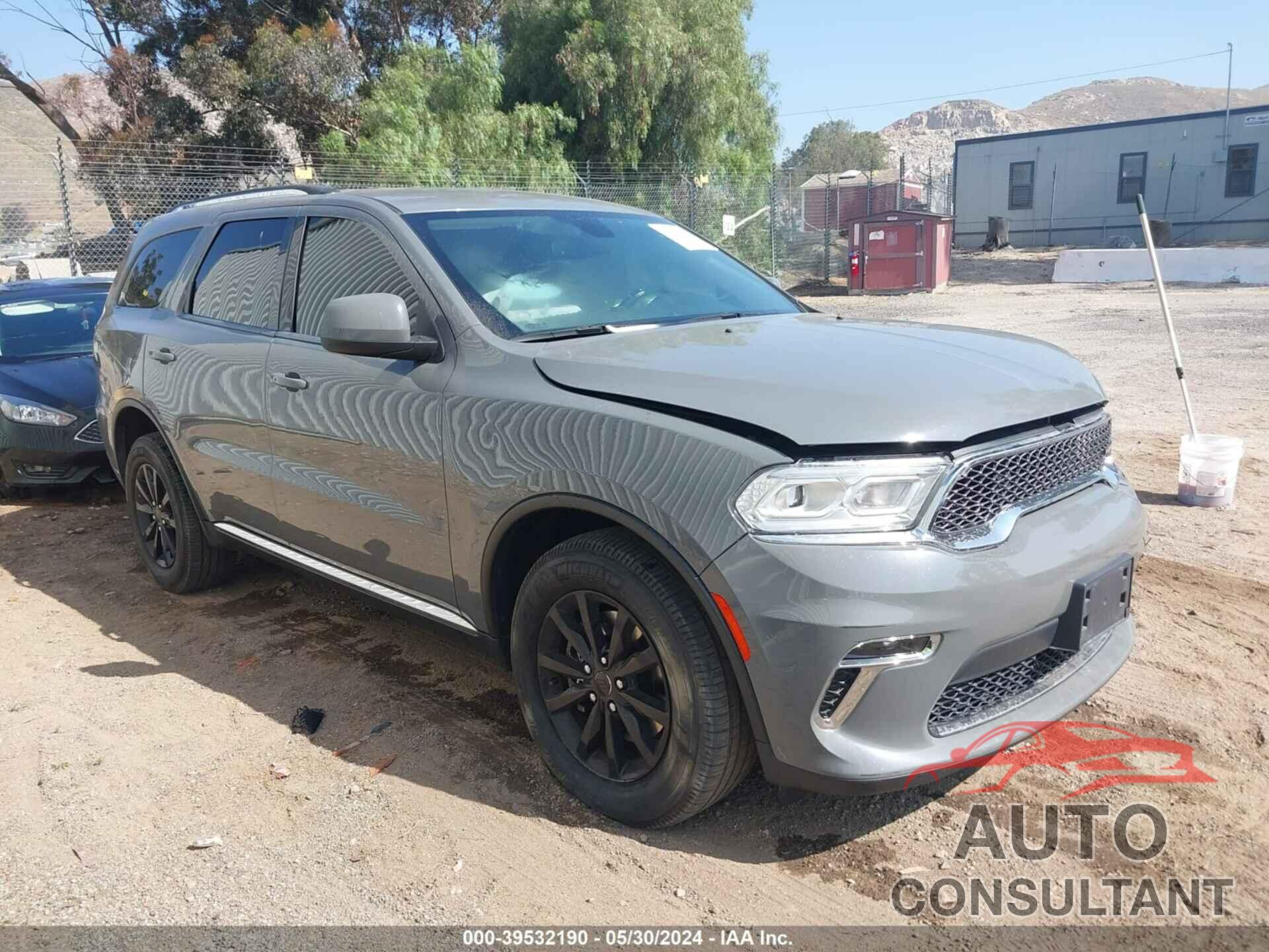 DODGE DURANGO 2022 - 1C4RDJAG4NC161437