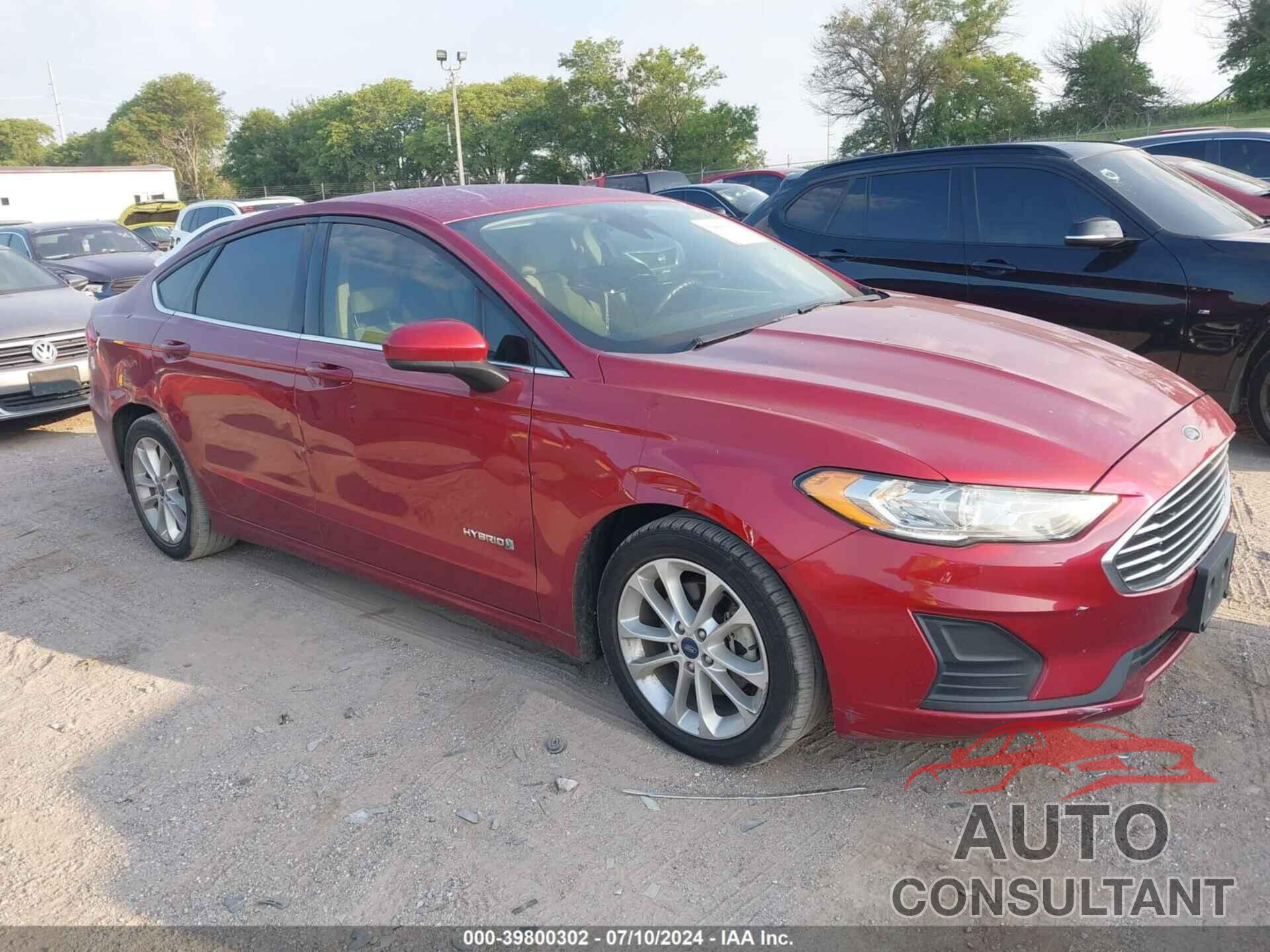FORD FUSION HYBRID 2019 - 3FA6P0LU3KR222738