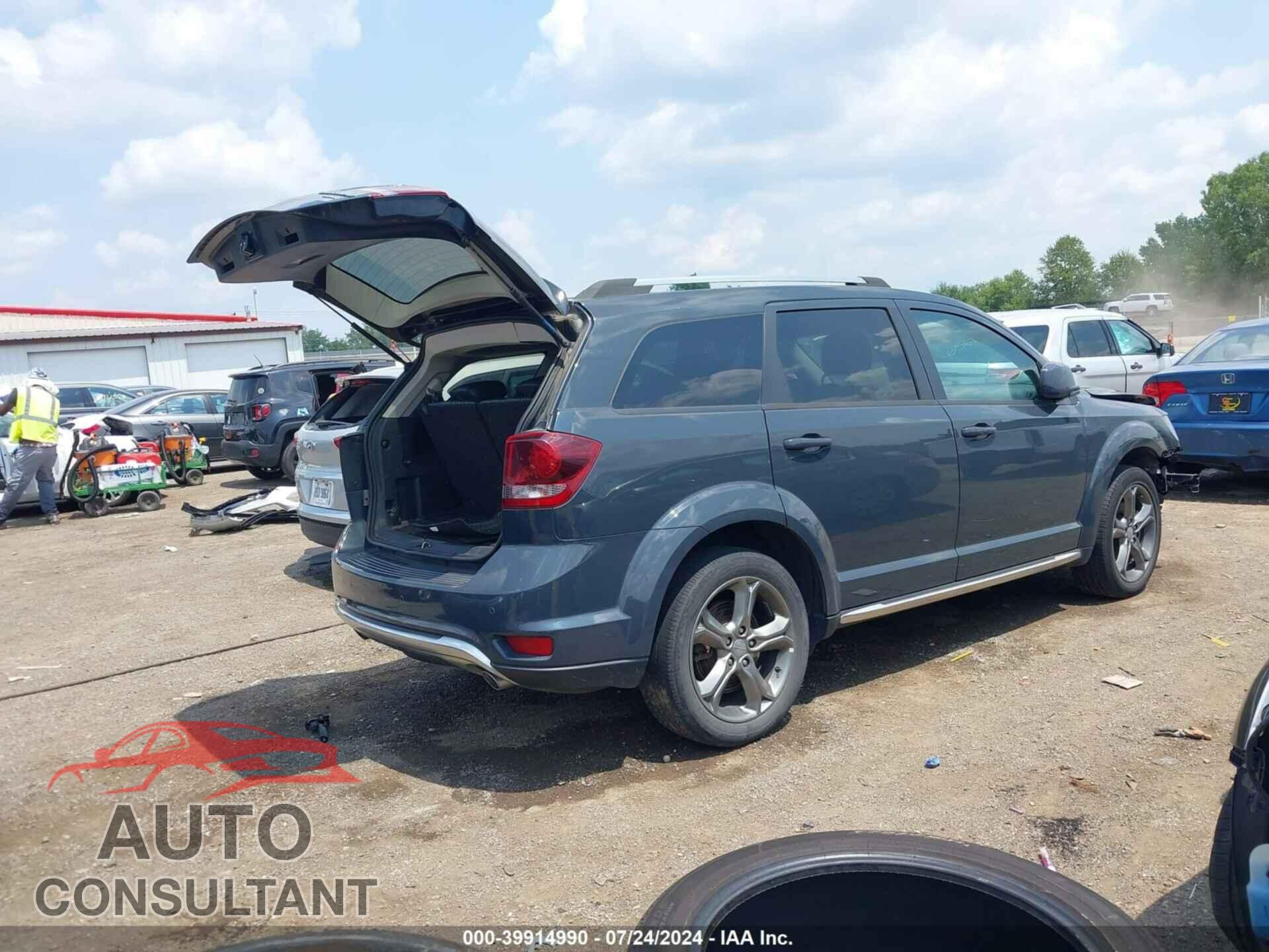 DODGE JOURNEY 2017 - 3C4PDCGG6HT617800
