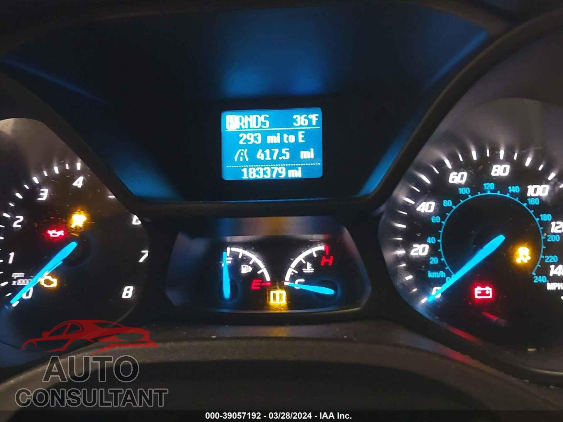 FORD TRANSIT CONNECT 2017 - NM0LS7E7XH1300105