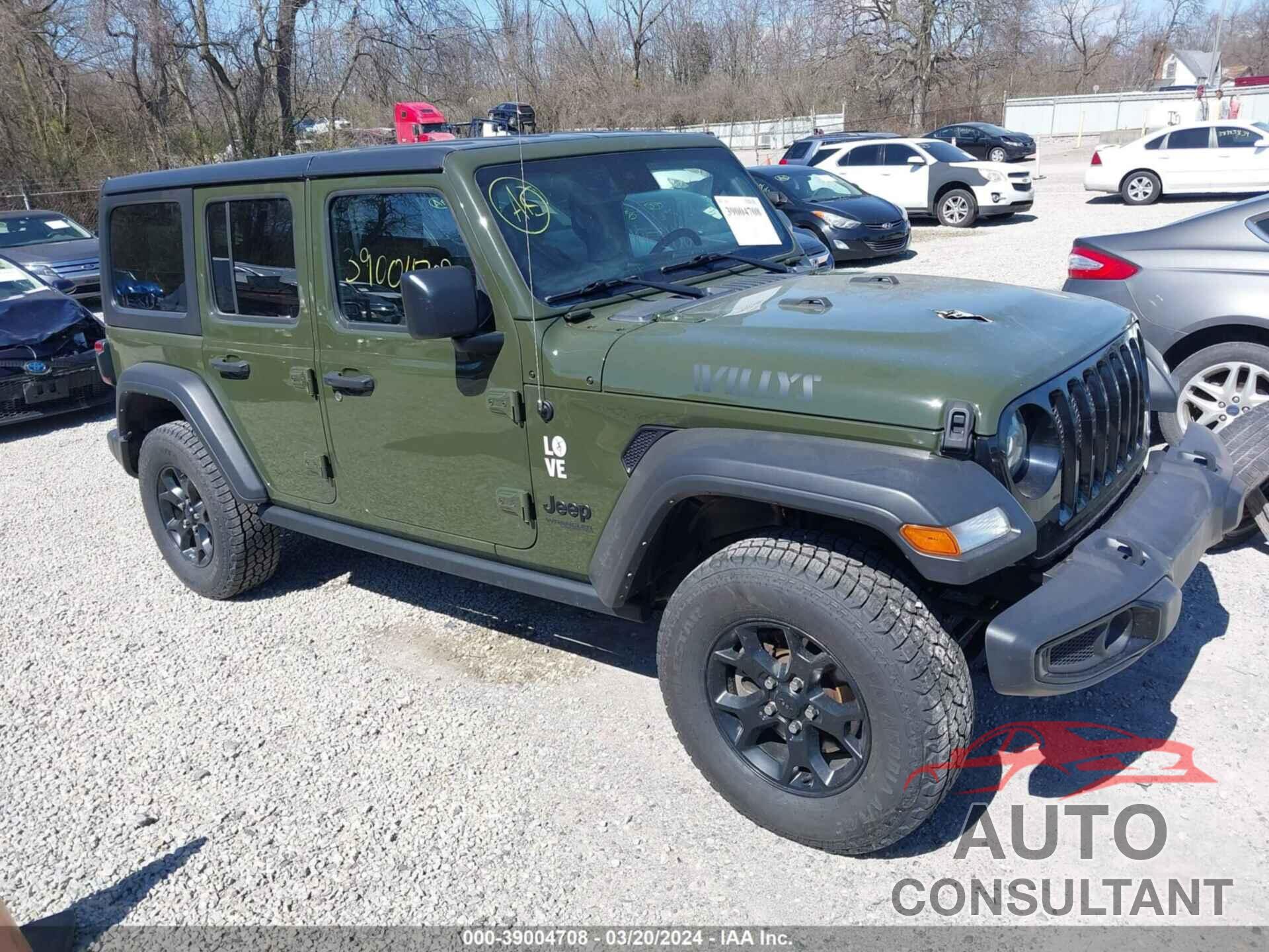 JEEP WRANGLER UNLIMITED 2021 - 1C4HJXDG6MW743152