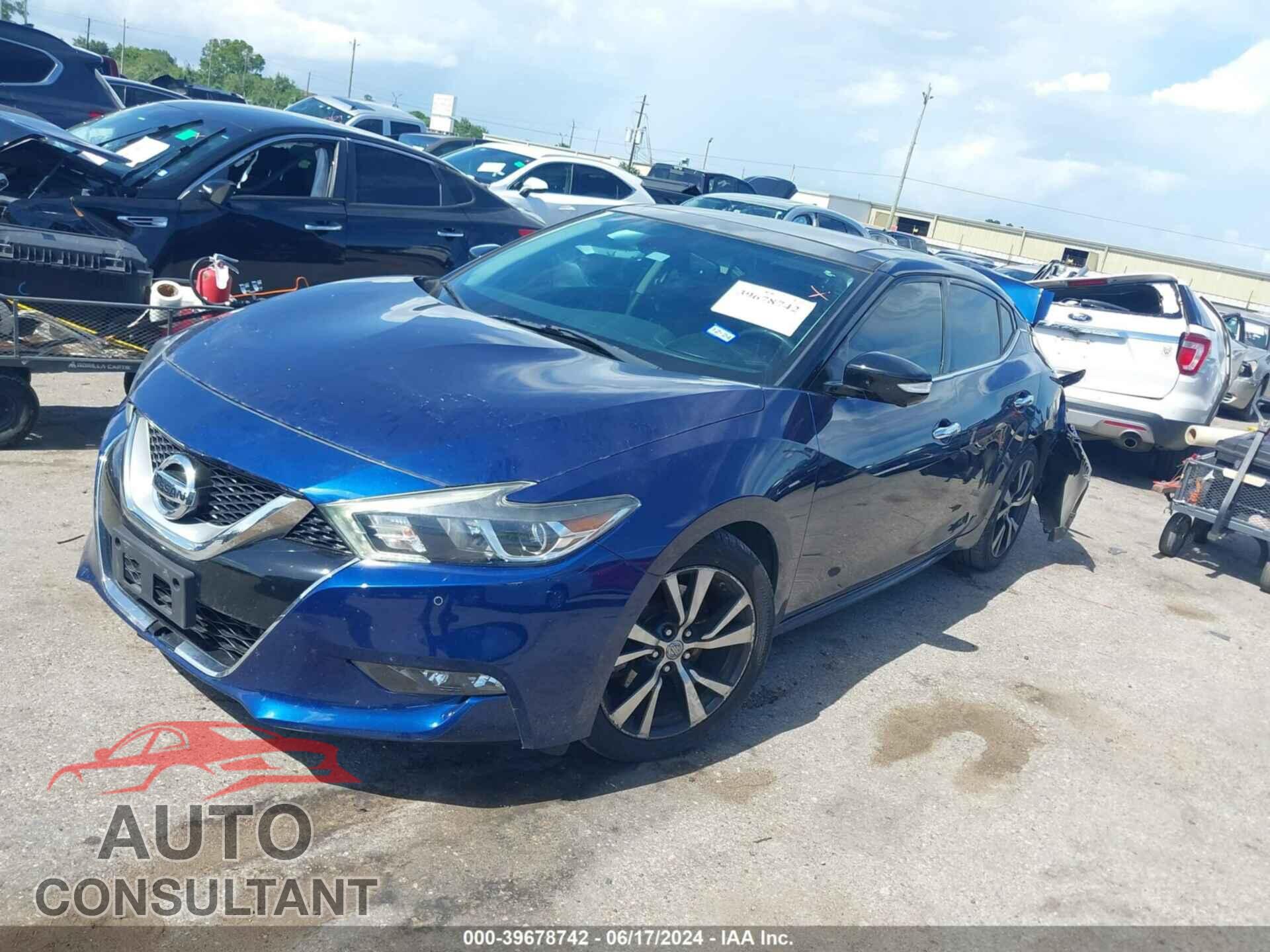 NISSAN MAXIMA 2017 - 1N4AA6AP9HC396476