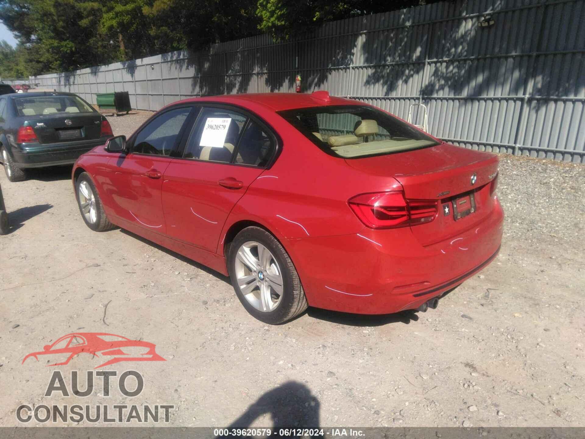 BMW 328I 2016 - WBA8E3G50GNU02408