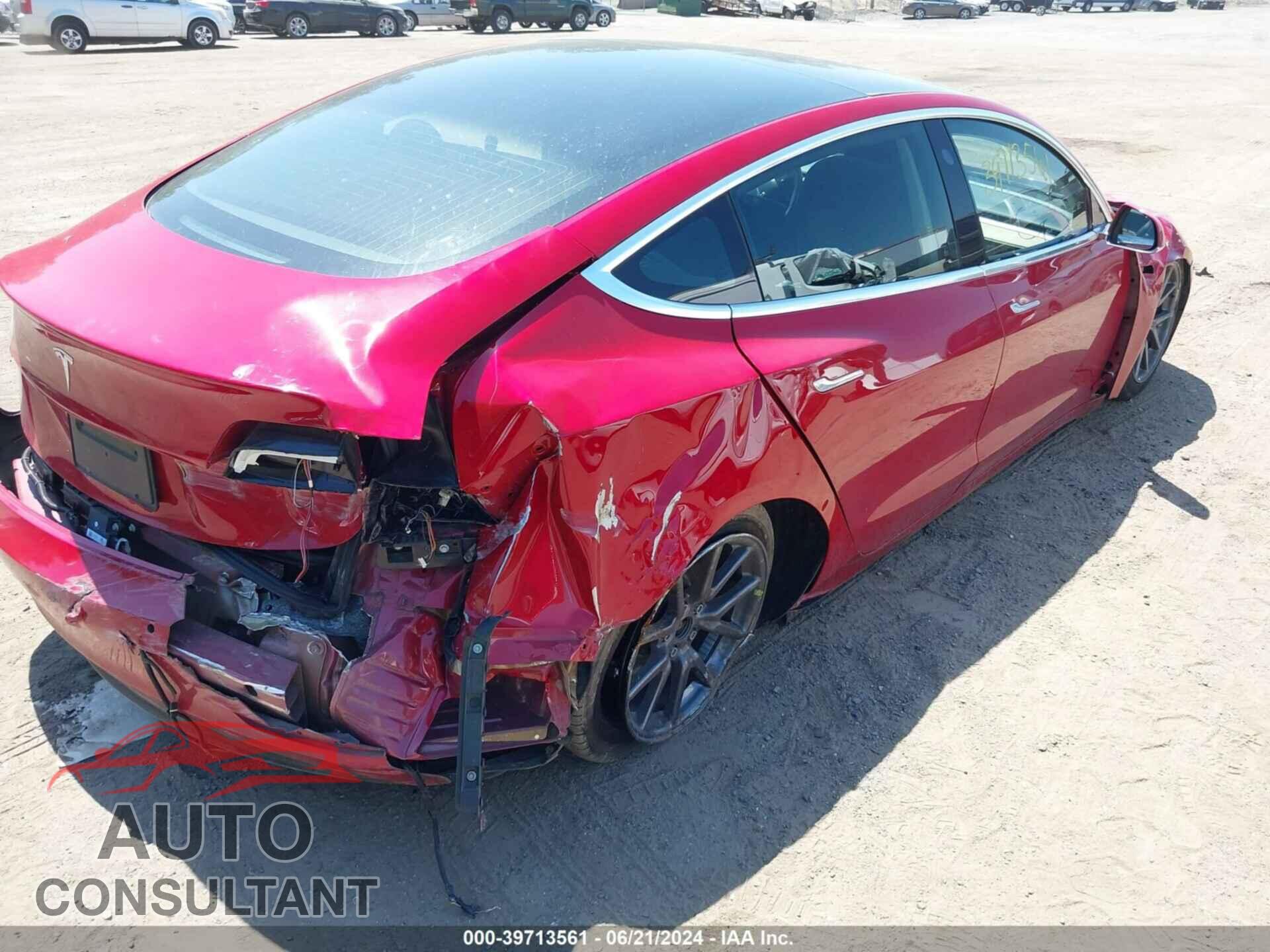TESLA MODEL 3 2019 - 5YJ3E1EA4KF299048