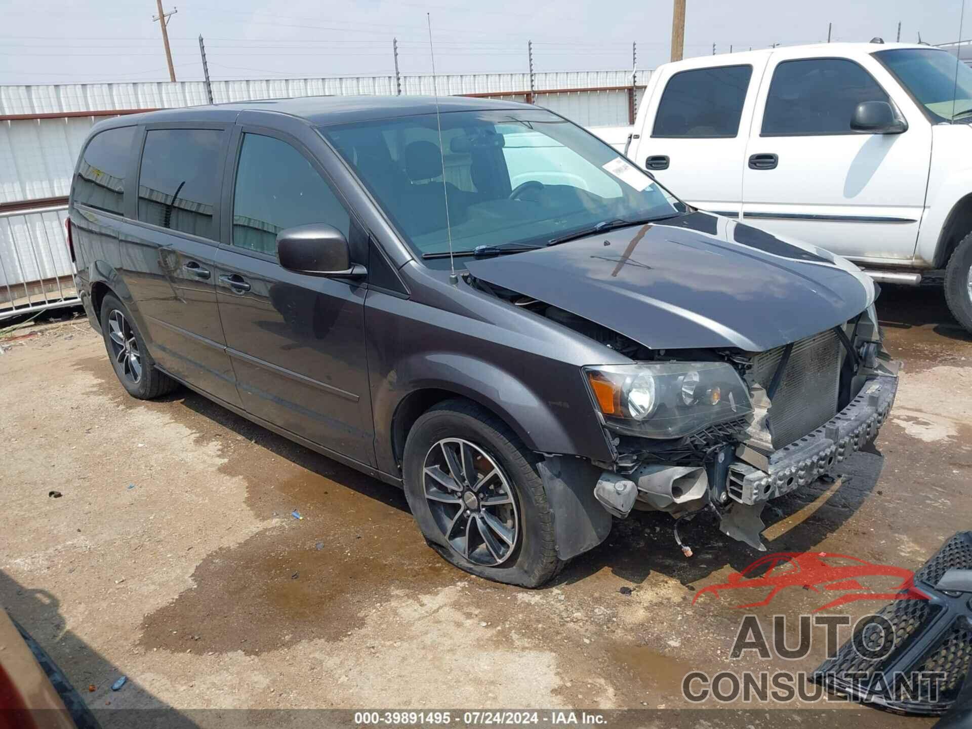 DODGE GRAND CARAVAN 2016 - 2C4RDGCG1GR392693