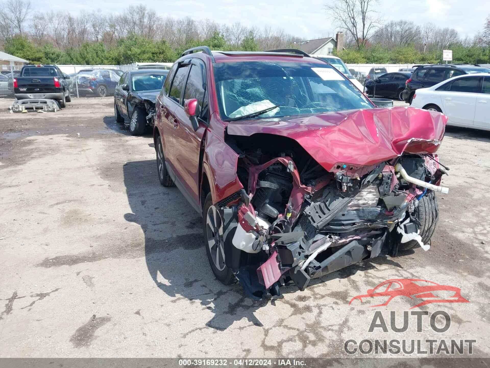 SUBARU FORESTER 2018 - JF2SJAEC9JH424456