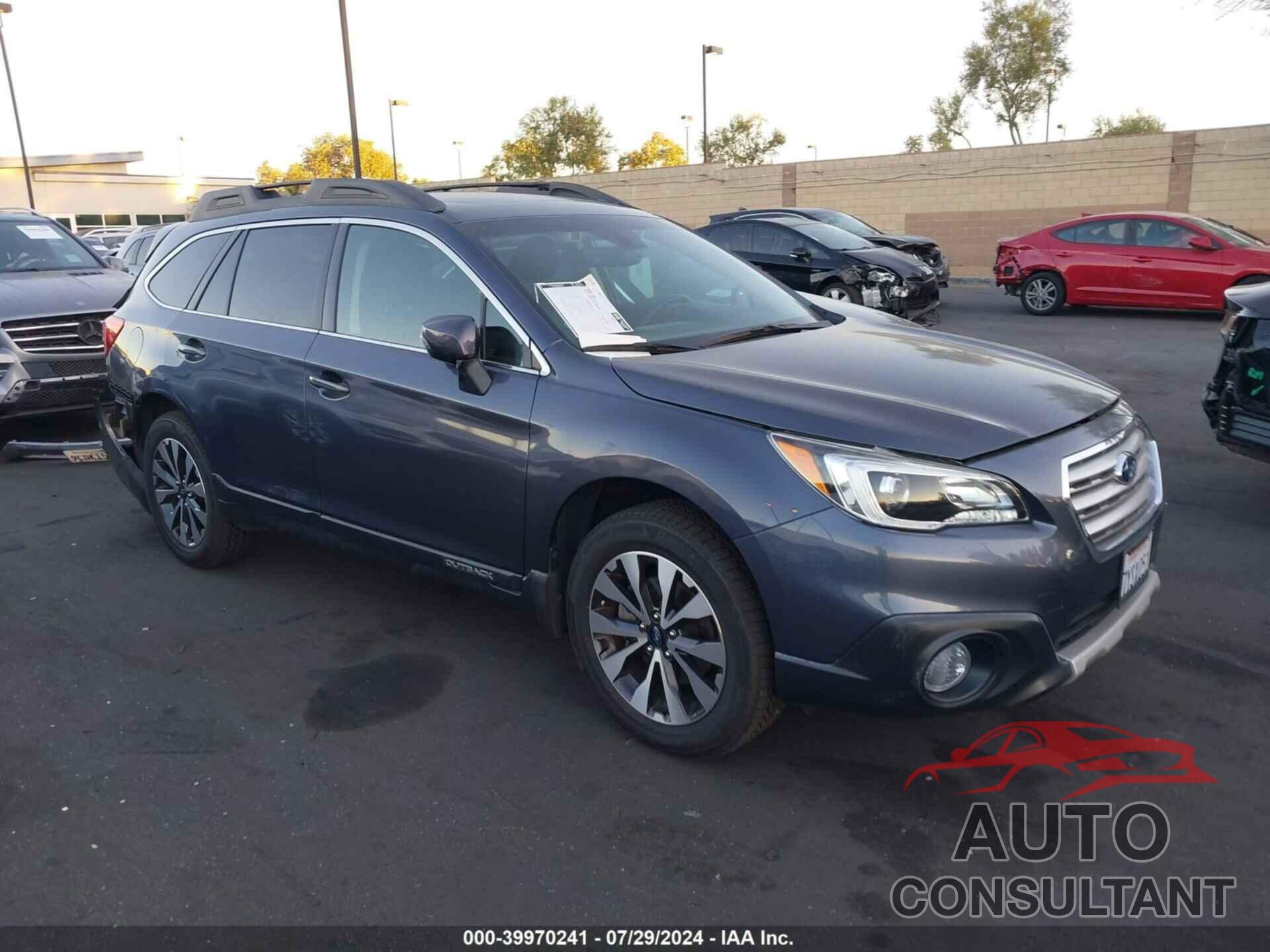 SUBARU OUTBACK 2017 - 4S4BSANCXH3370924