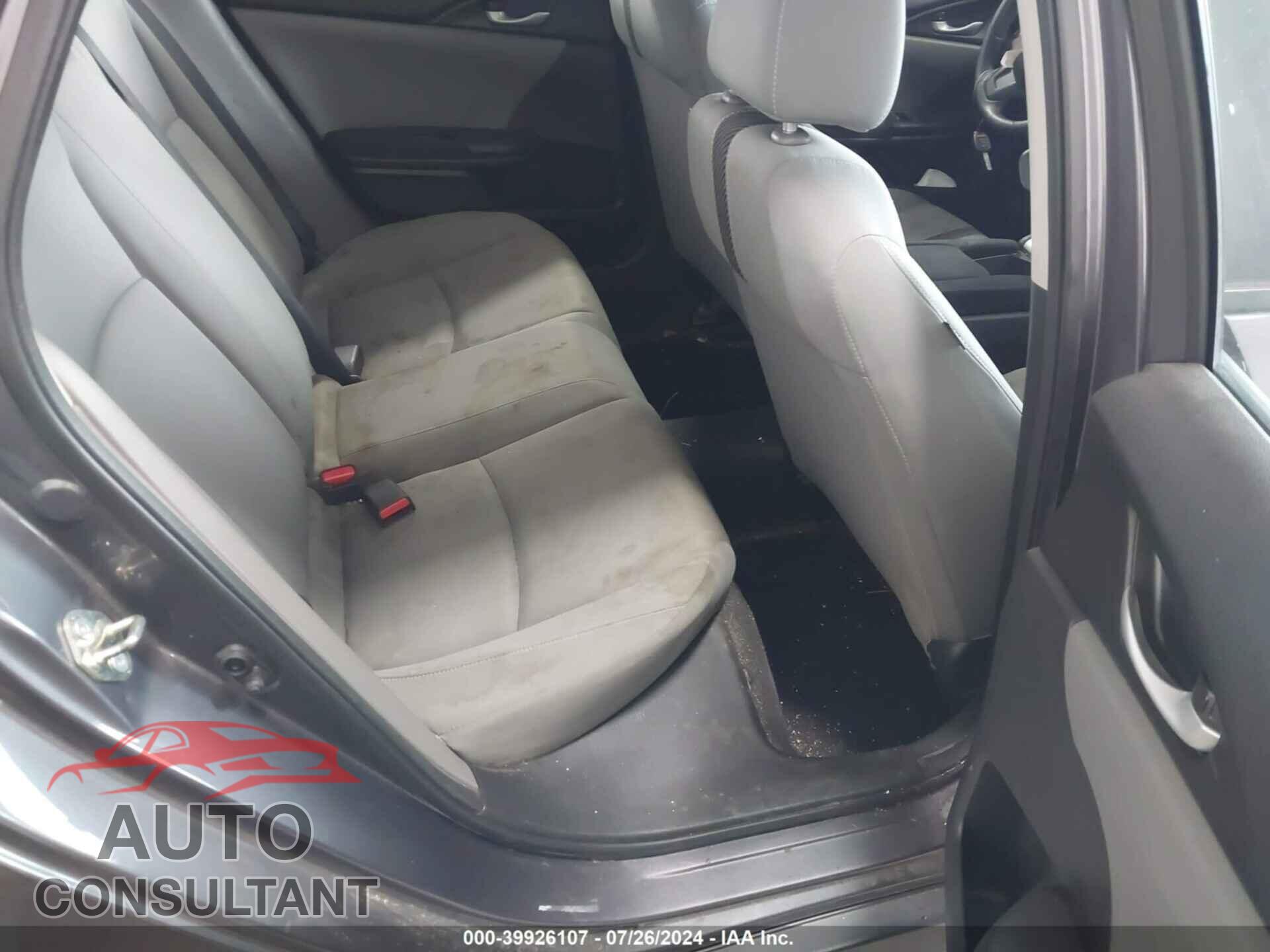 HONDA CIVIC 2017 - 19XFC2F54HE014079