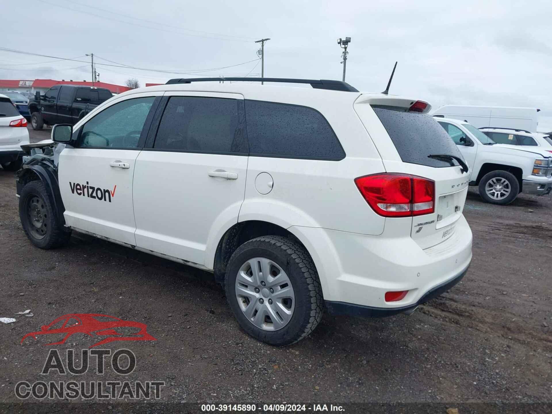 DODGE JOURNEY 2019 - 3C4PDDBG7KT835698