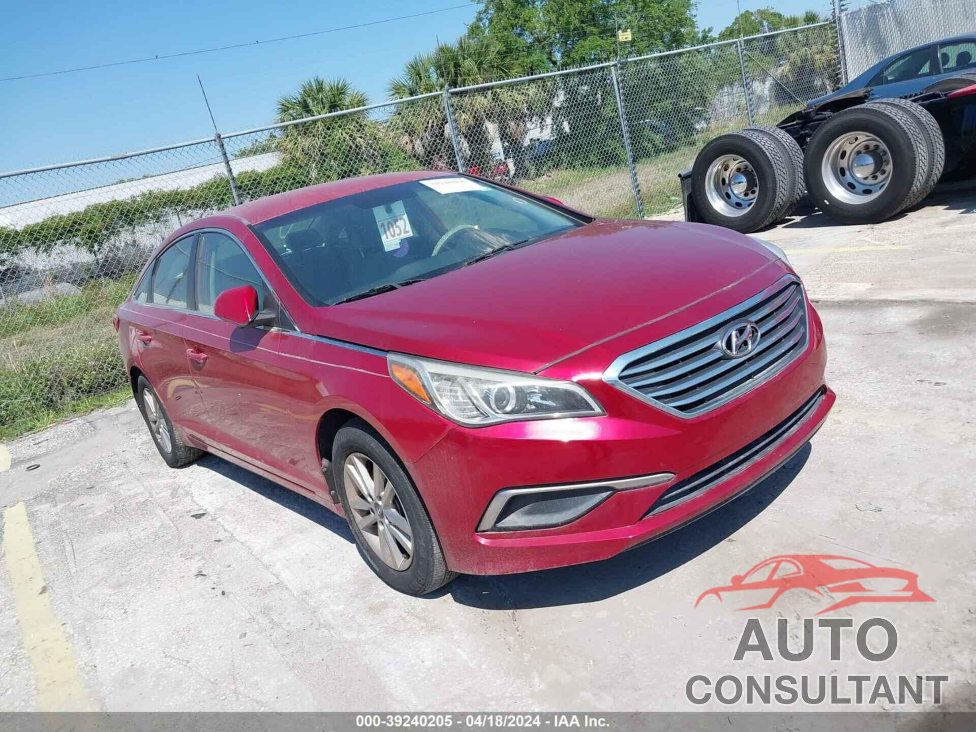 HYUNDAI SONATA 2017 - 5NPE24AF3HH445776