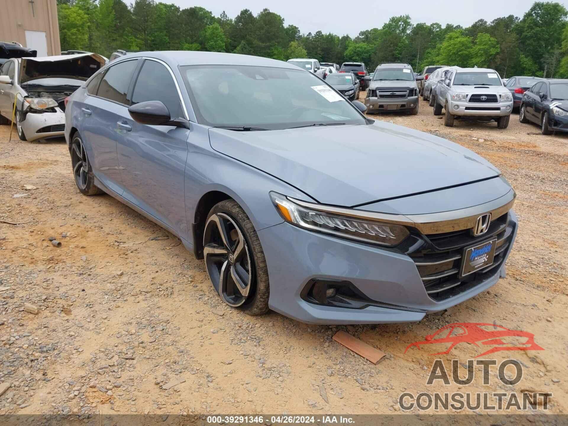 HONDA ACCORD 2021 - 1HGCV1F34MA111139