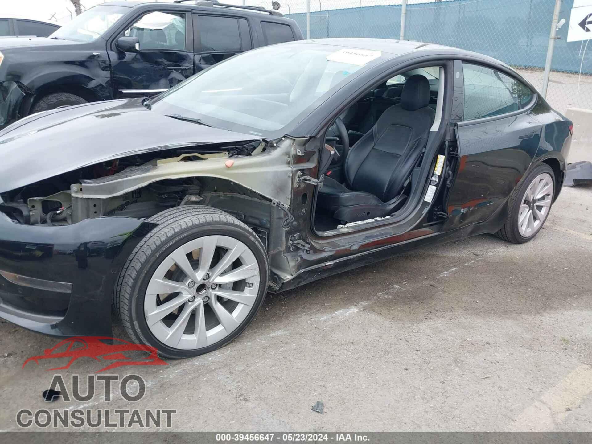 TESLA MODEL 3 2022 - 5YJ3E1EA3NF129087