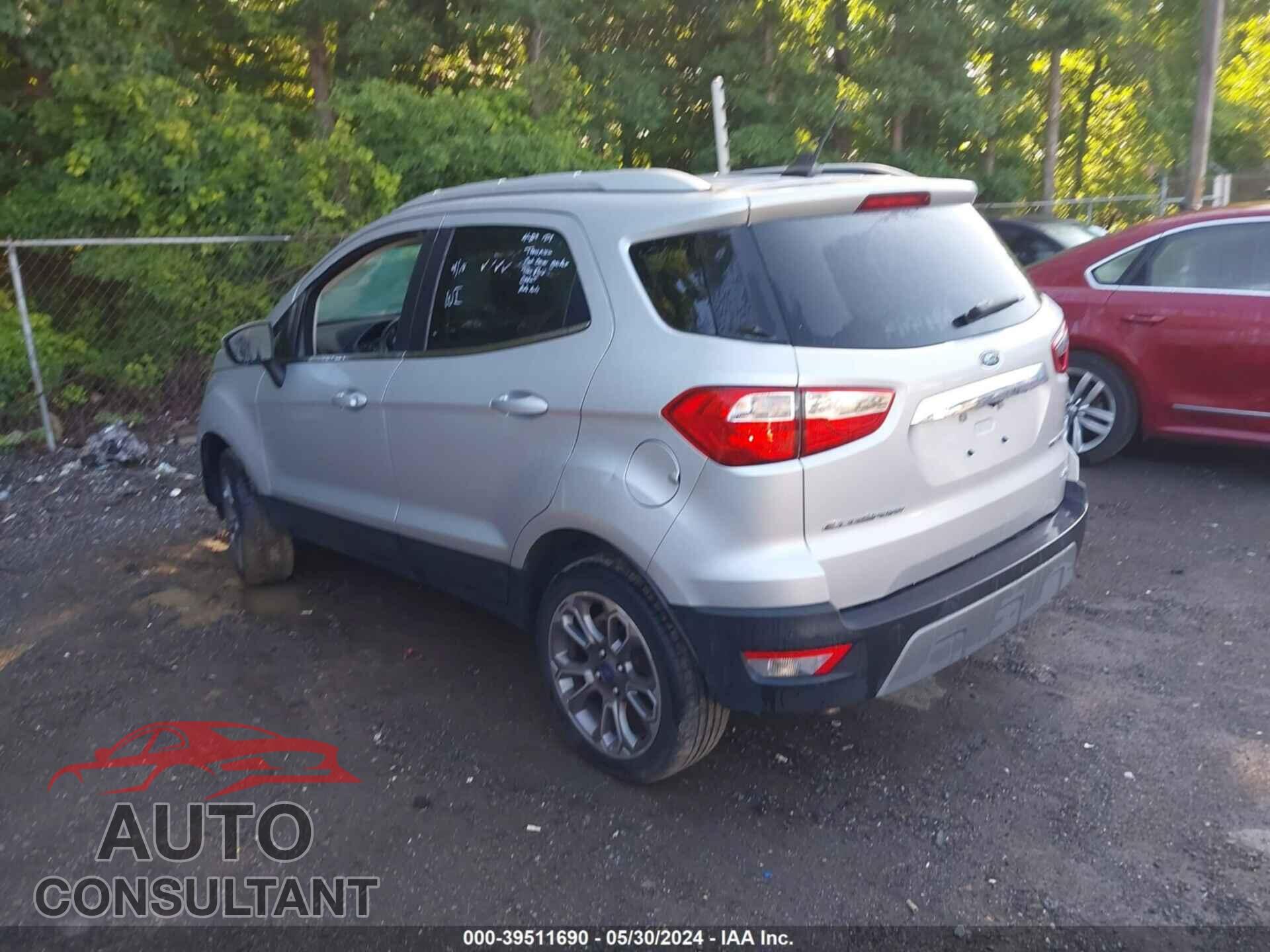 FORD ECOSPORT 2020 - MAJ6S3KL8LC328563