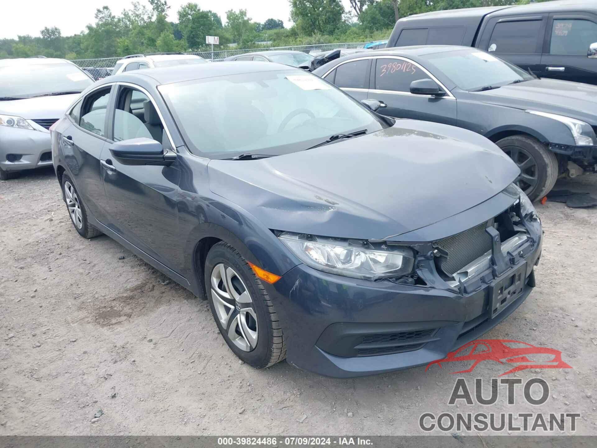 HONDA CIVIC 2018 - 2HGFC2F57JH600464