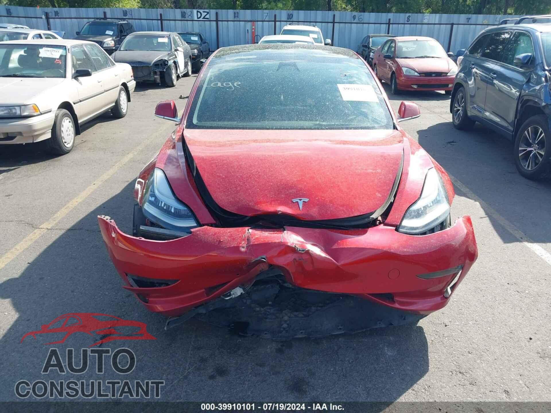 TESLA MODEL 3 2020 - 5YJ3E1EC2LF602346