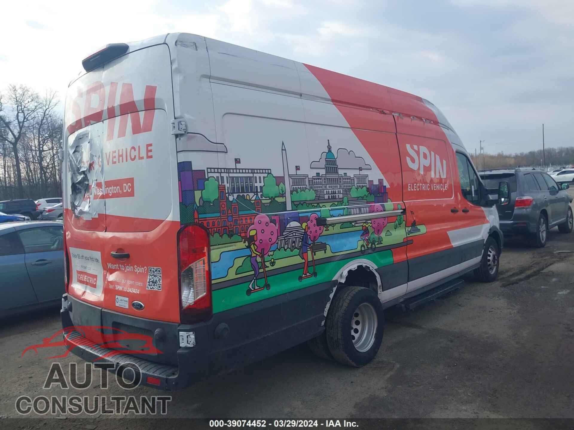 FORD TRANSIT-350 CARGO VAN 2020 - 1FTRS4X82LKB52911