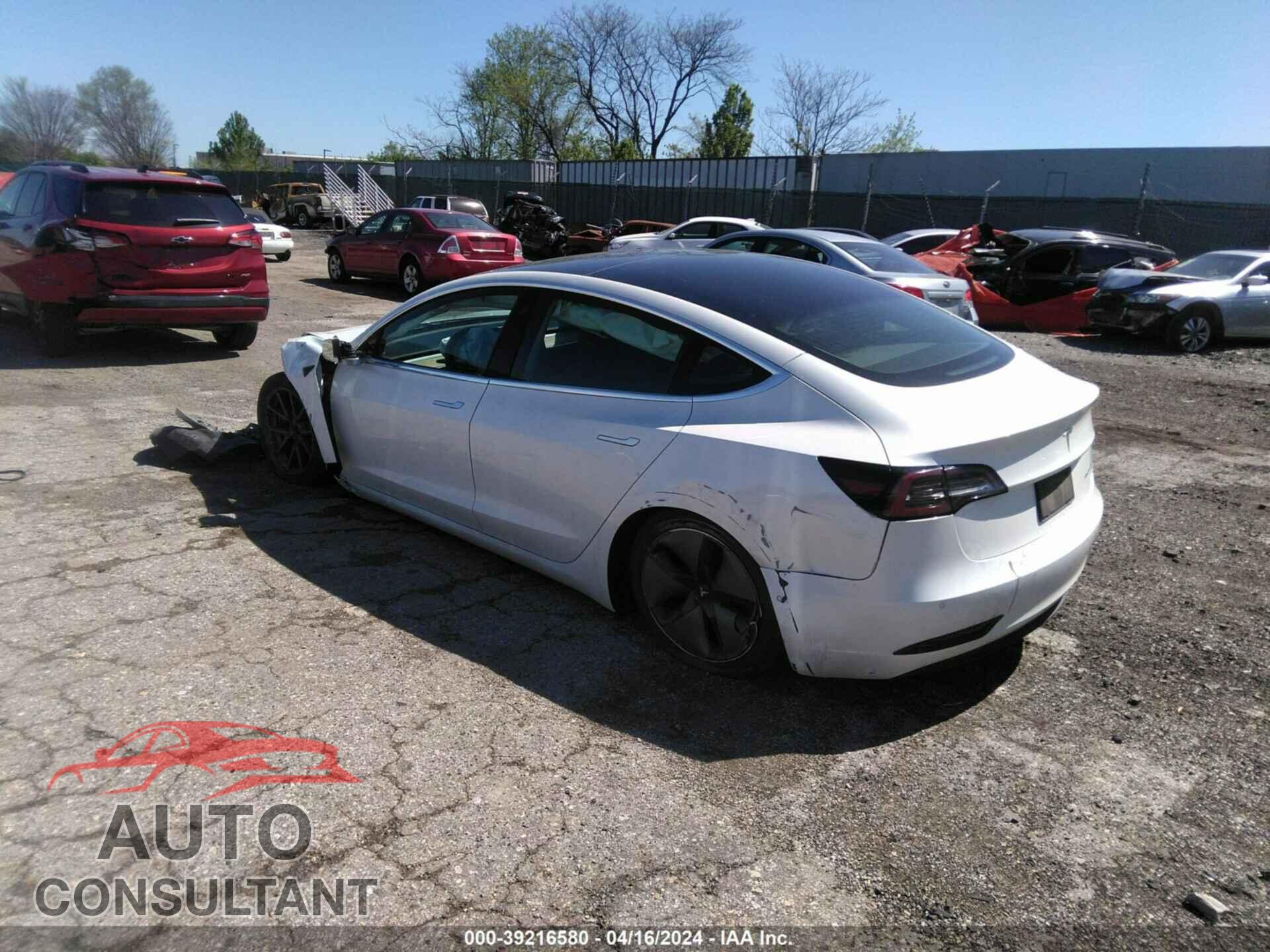 TESLA MODEL 3 2019 - 5YJ3E1EB8KF433424