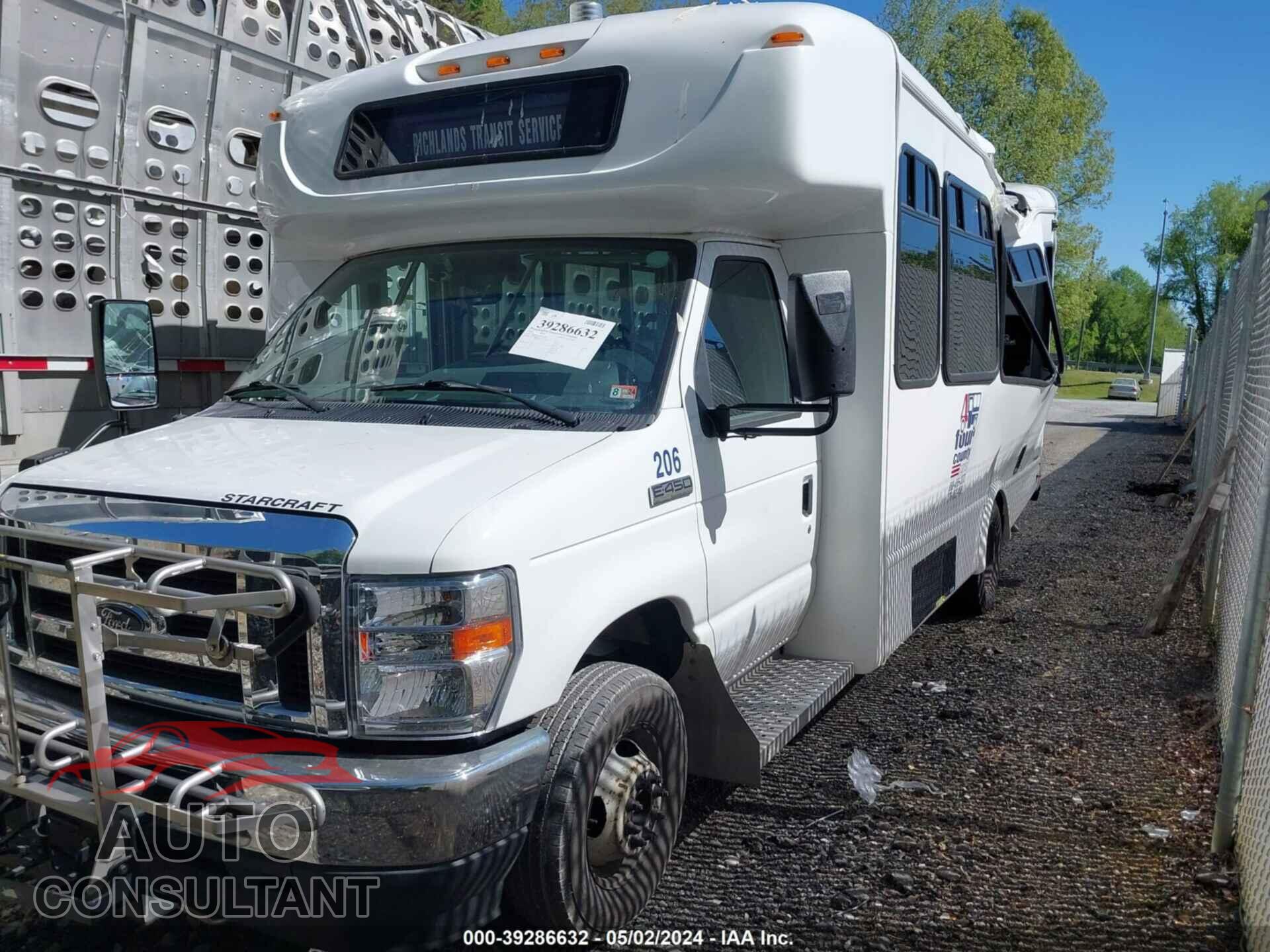 FORD E-450 CUTAWAY 2021 - 1FDFE4FN2MDC15038