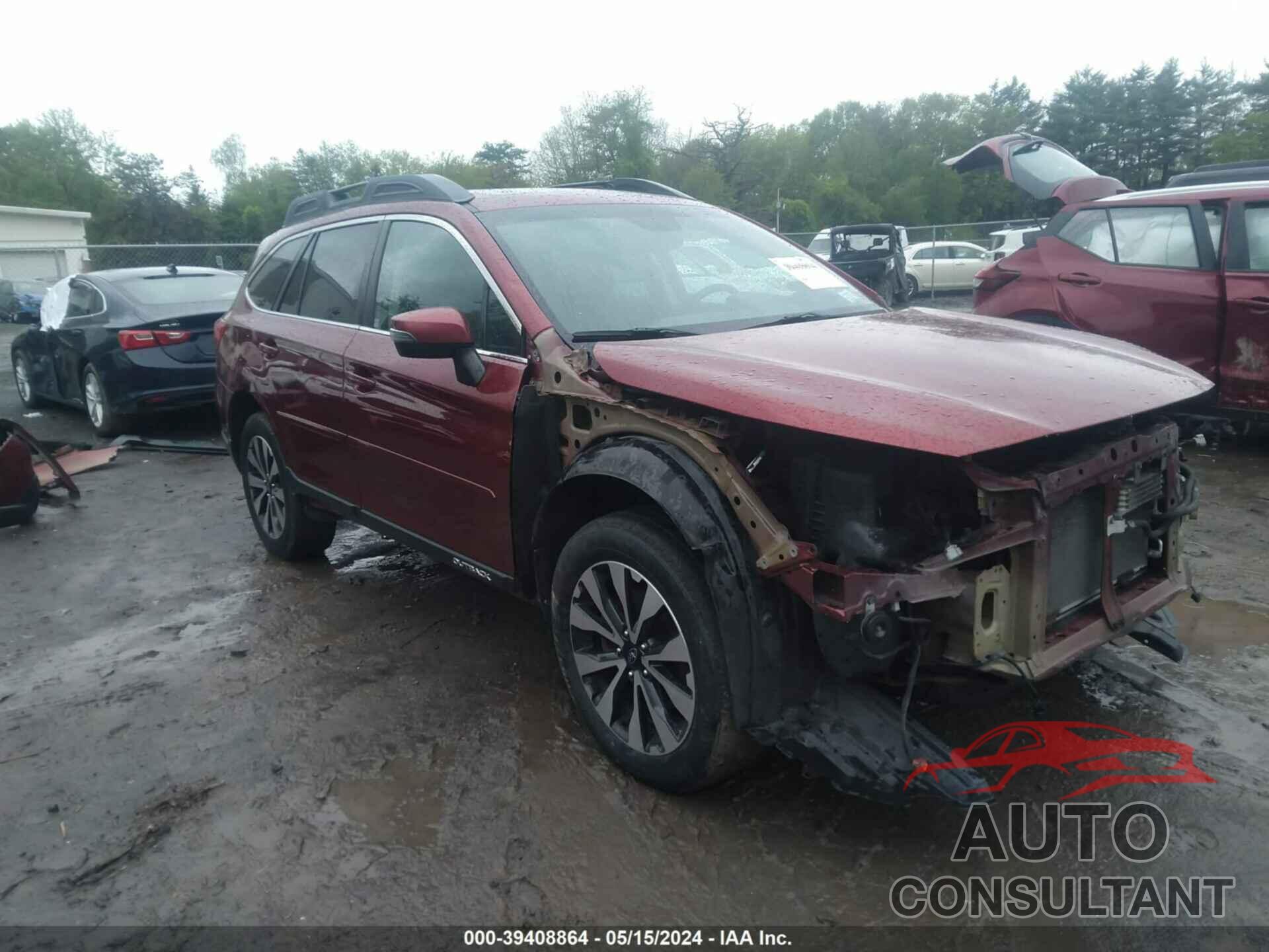 SUBARU OUTBACK 2016 - 4S4BSANC3G3204999