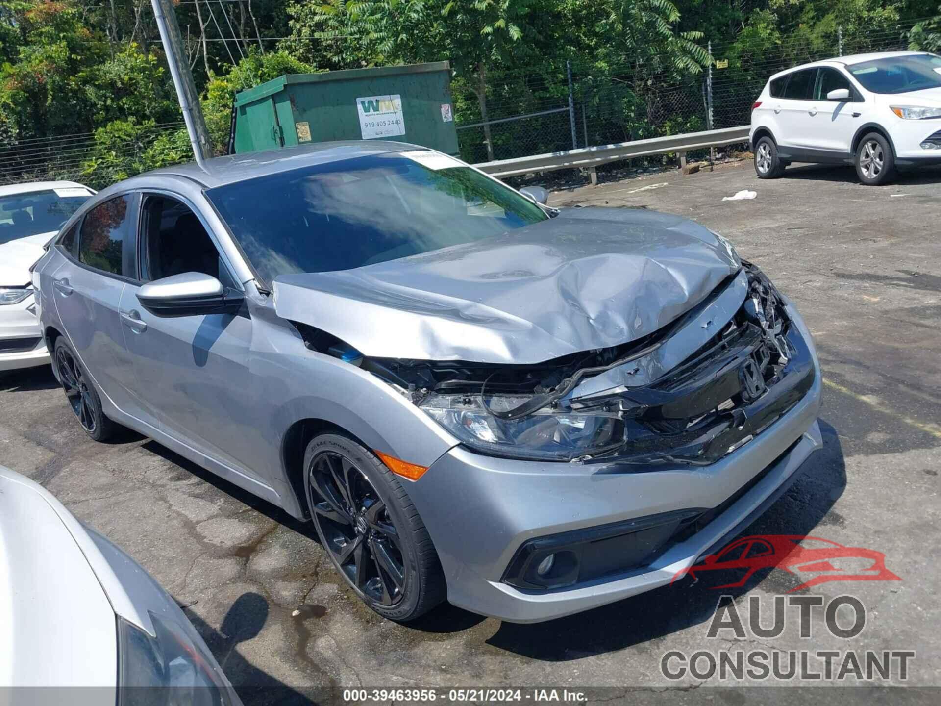 HONDA CIVIC 2021 - 2HGFC2F89MH548348