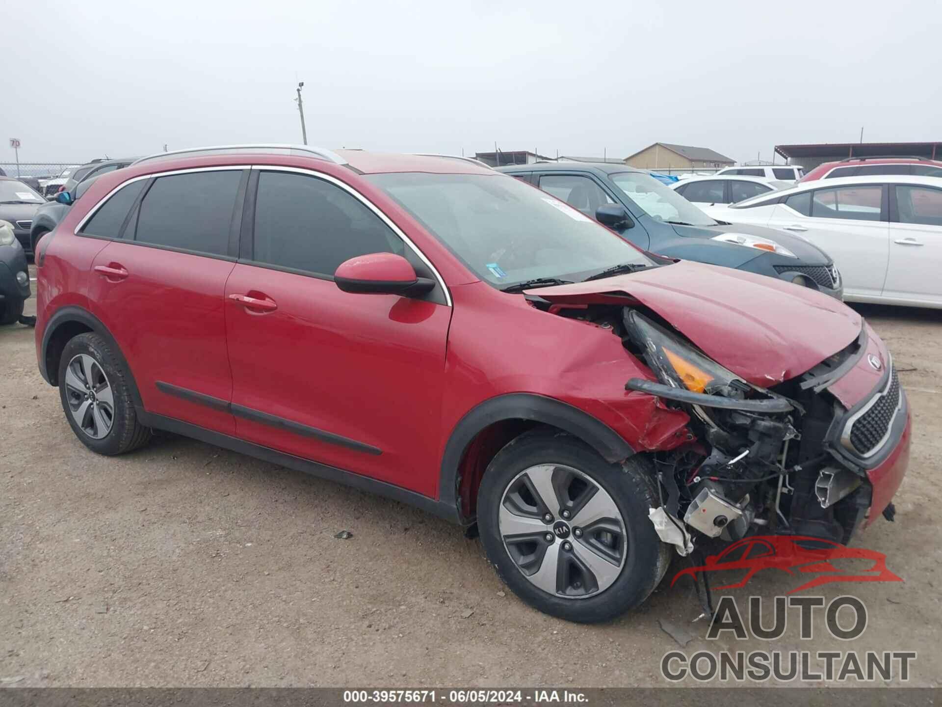 KIA NIRO 2018 - KNDCB3LC2J5123351