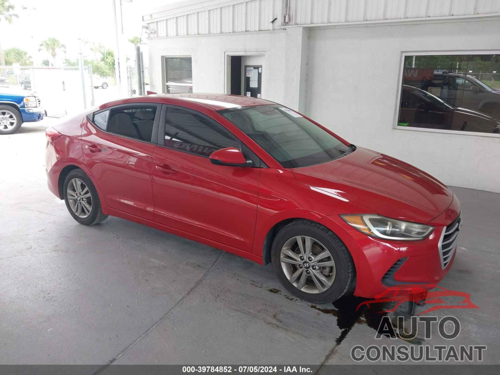 HYUNDAI ELANTRA 2017 - 5NPD84LF9HH125384