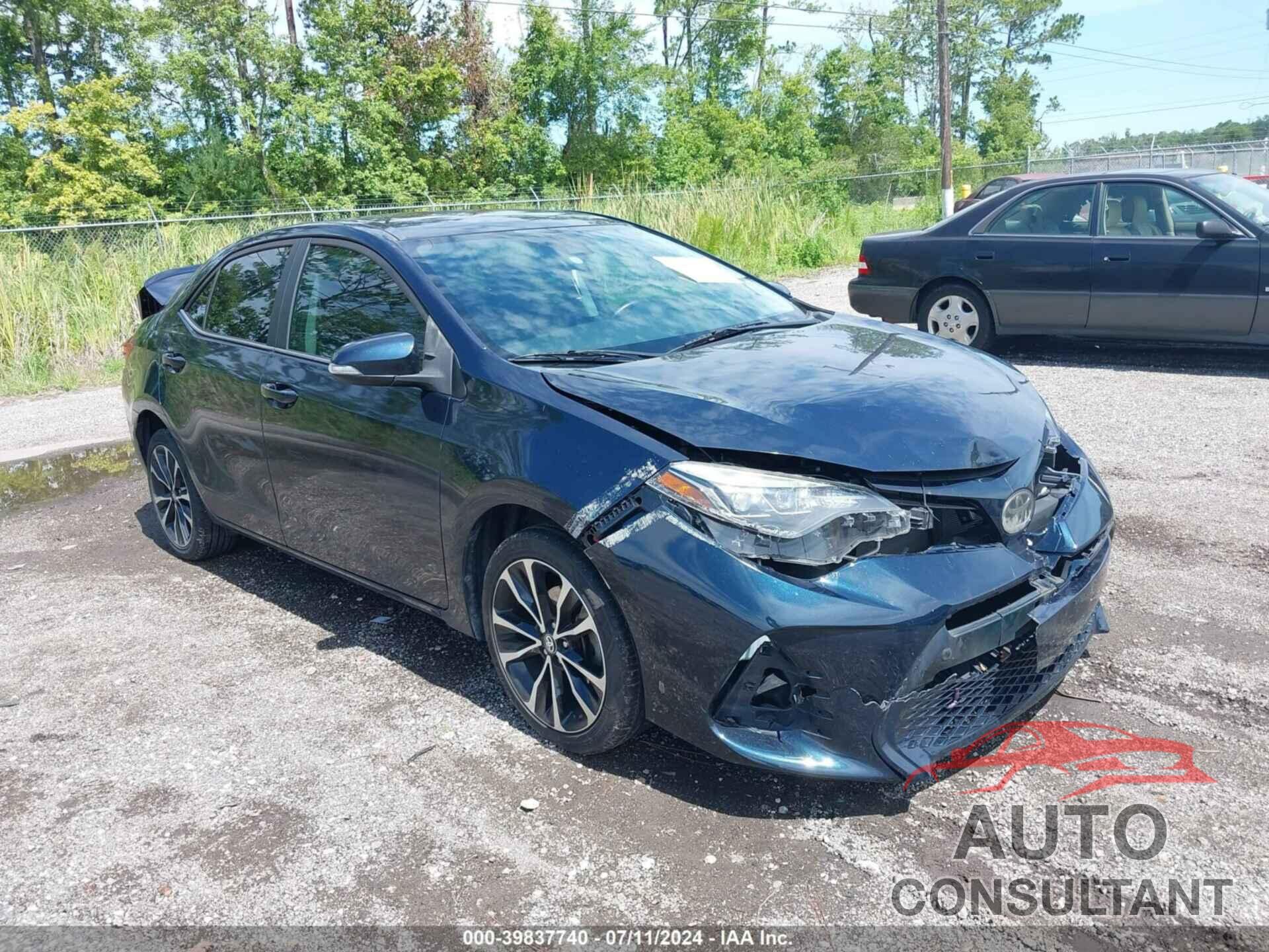 TOYOTA COROLLA 2019 - 5YFBURHE2KP949513