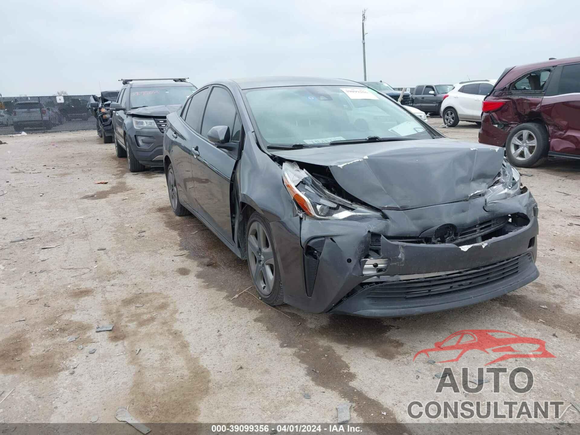 TOYOTA PRIUS 2021 - JTDKAMFU1M3138657