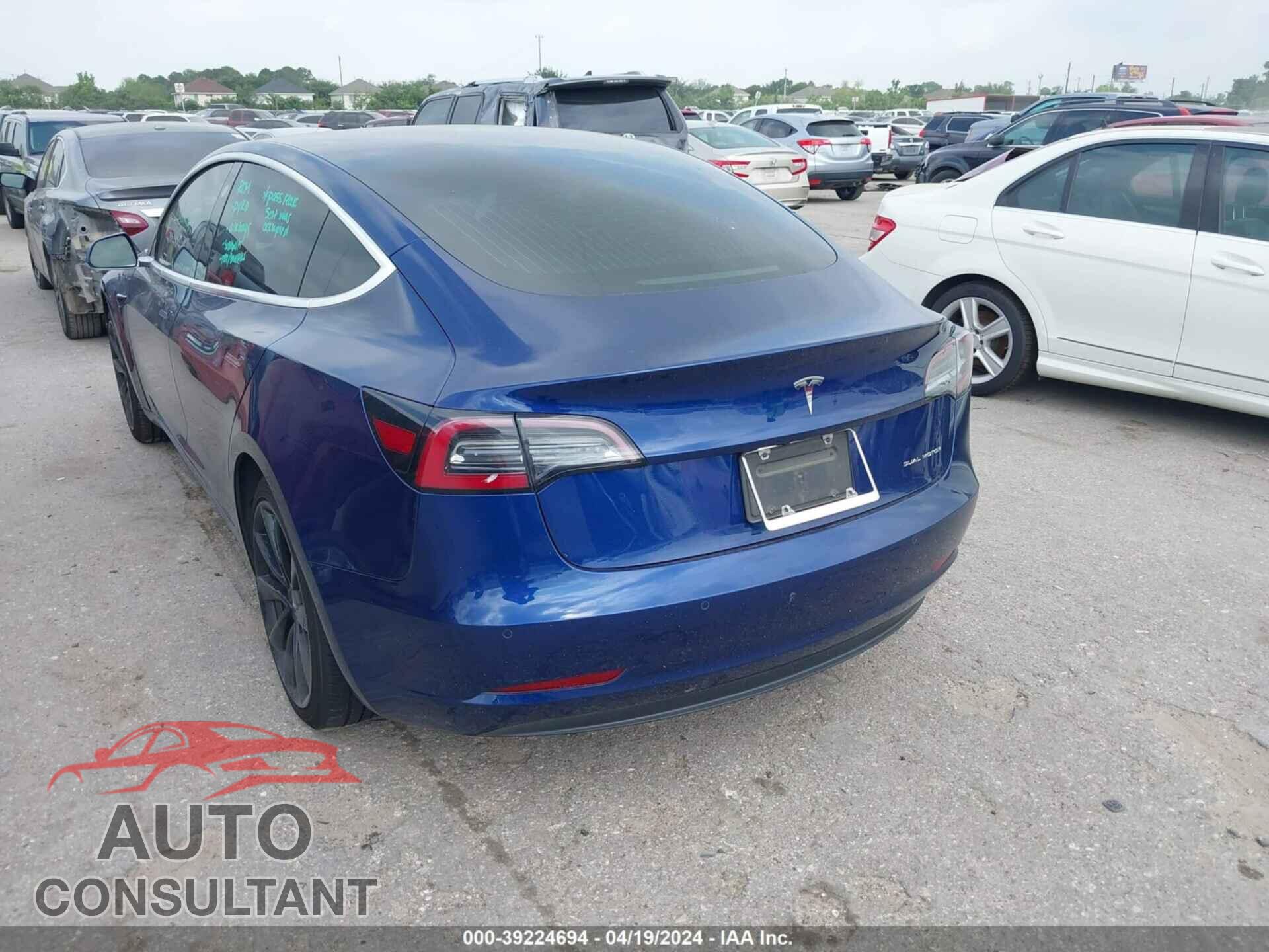 TESLA MODEL 3 2020 - 5YJ3E1EB3LF628445
