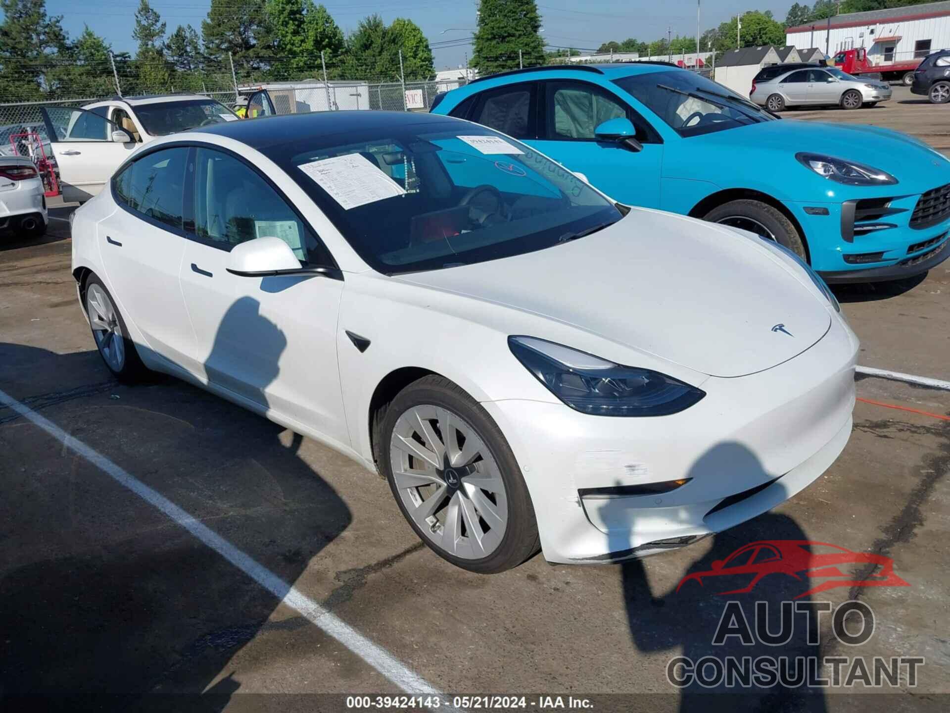 TESLA MODEL 3 2021 - 5YJ3E1EA0MF918652