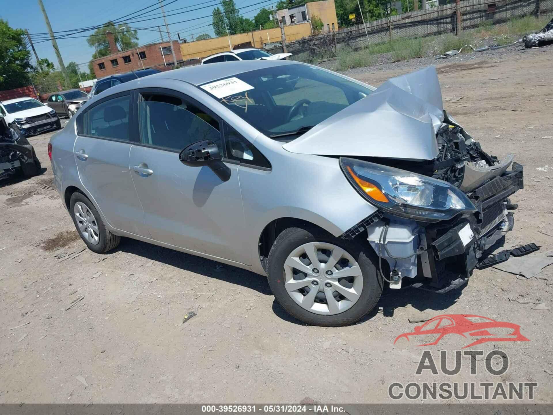 KIA RIO 2017 - KNADM4A3XH6027511